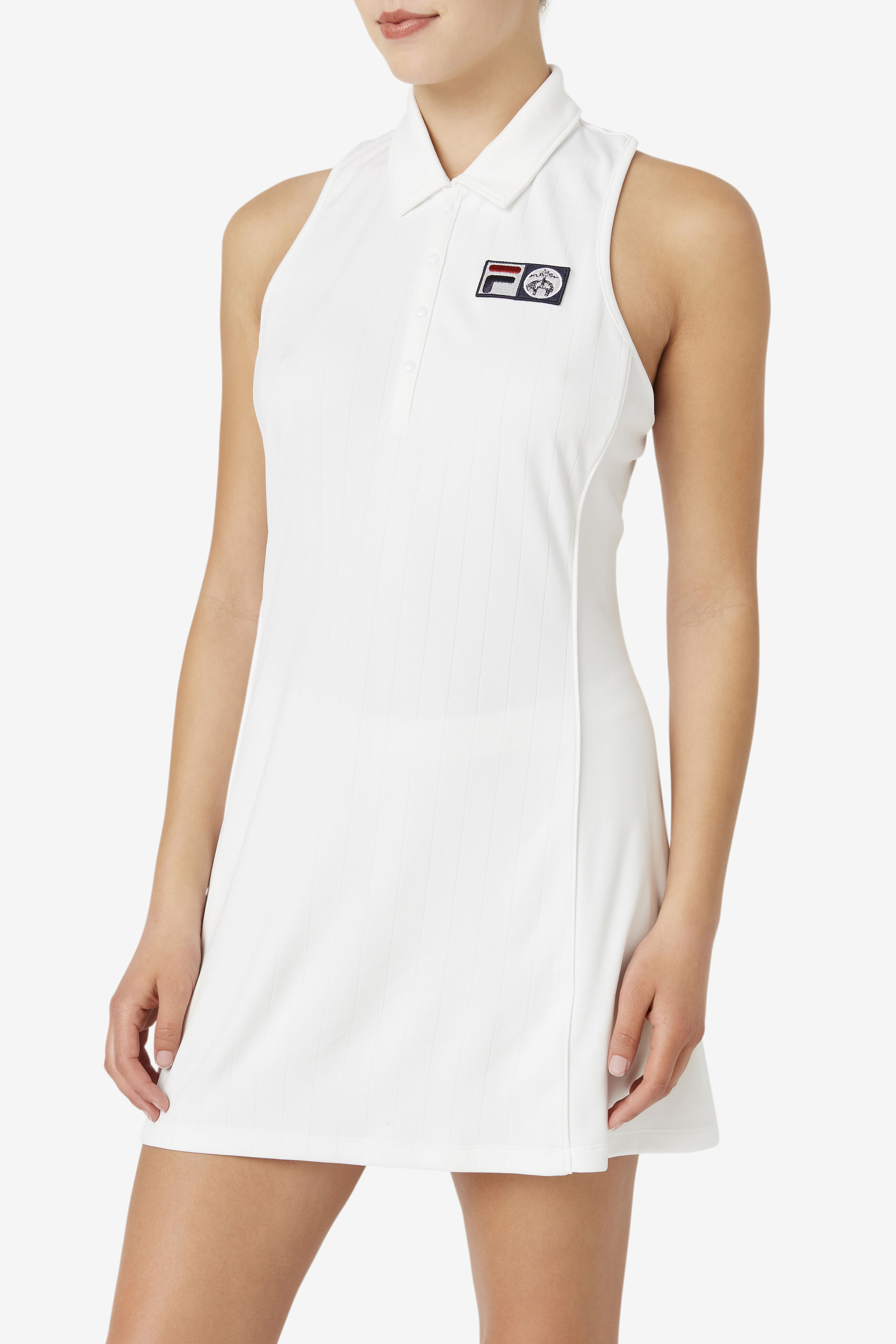 Brooks Brothers X Fila Championship White Tennis Dress Fila