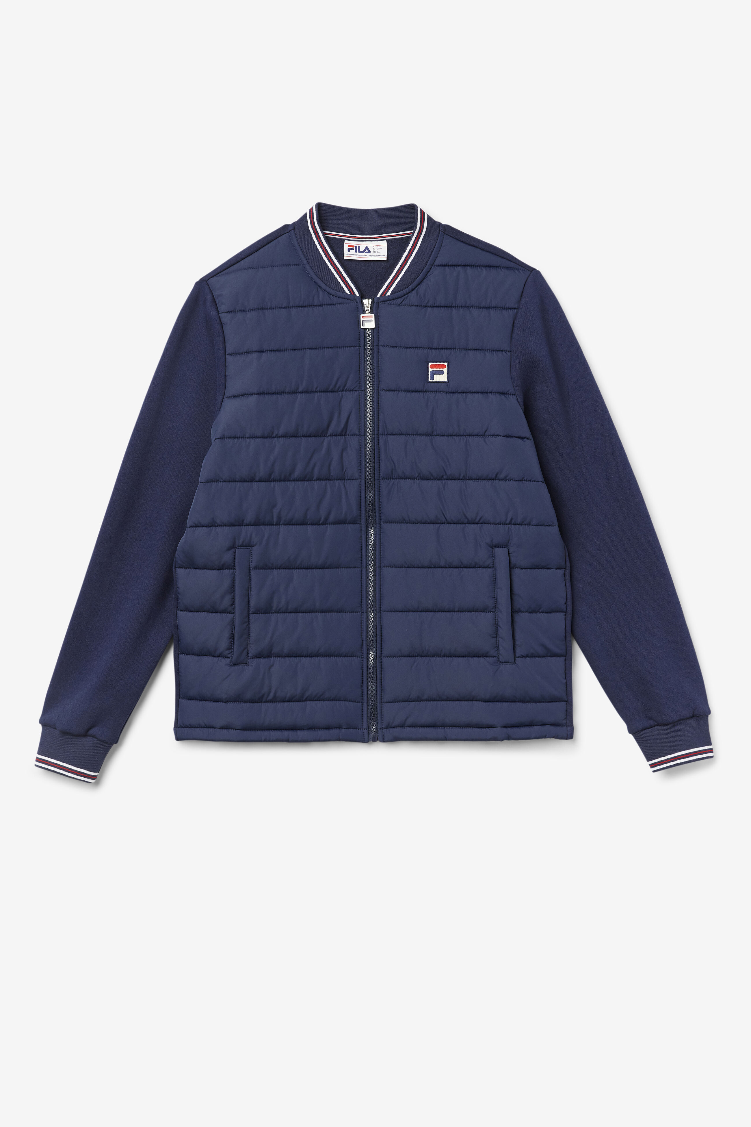 Fila blue shop puffer jacket