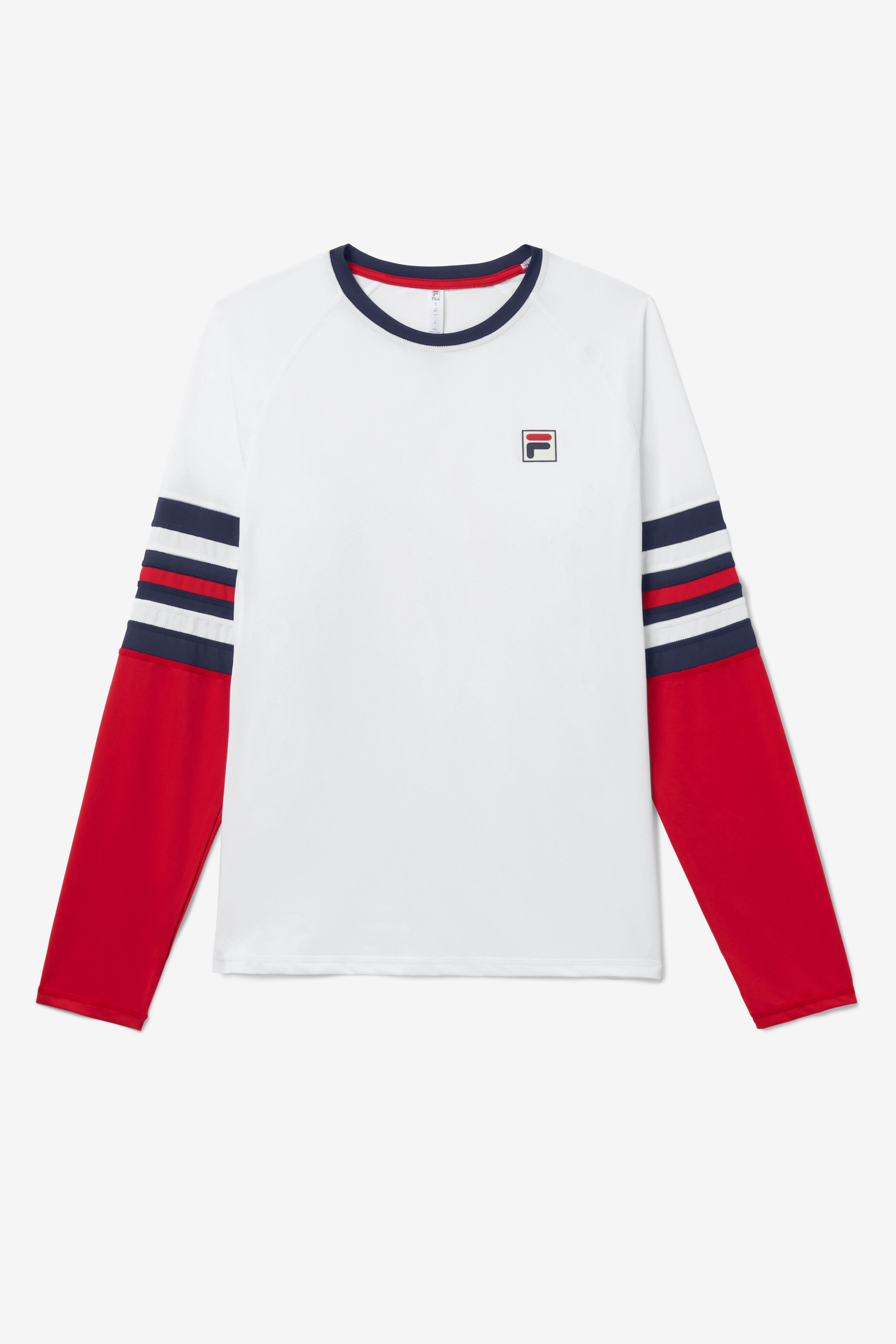 Fila men's performance sale long sleeve tee
