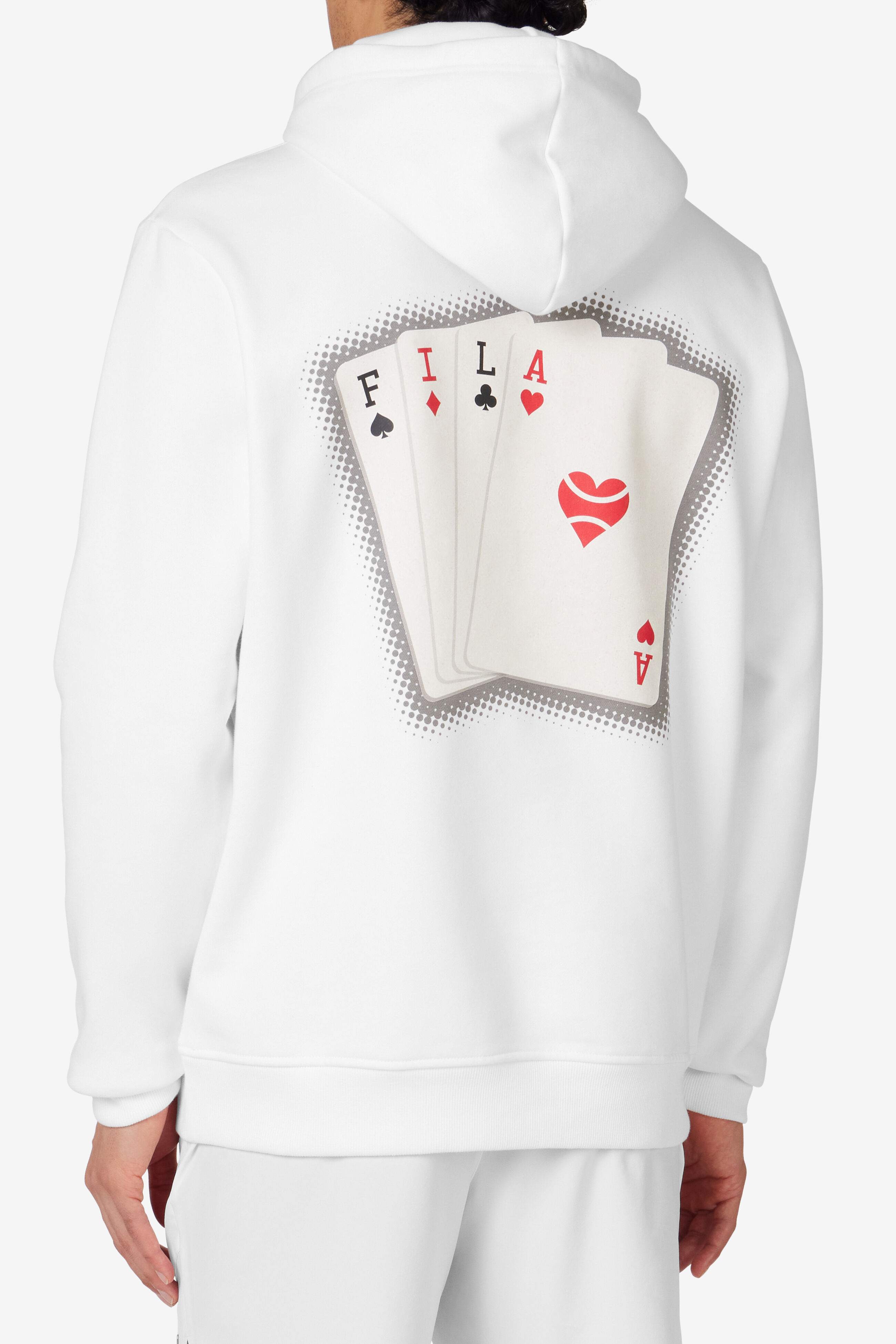 Fila Men s Wildcard Hoodie 100 White Size XL
