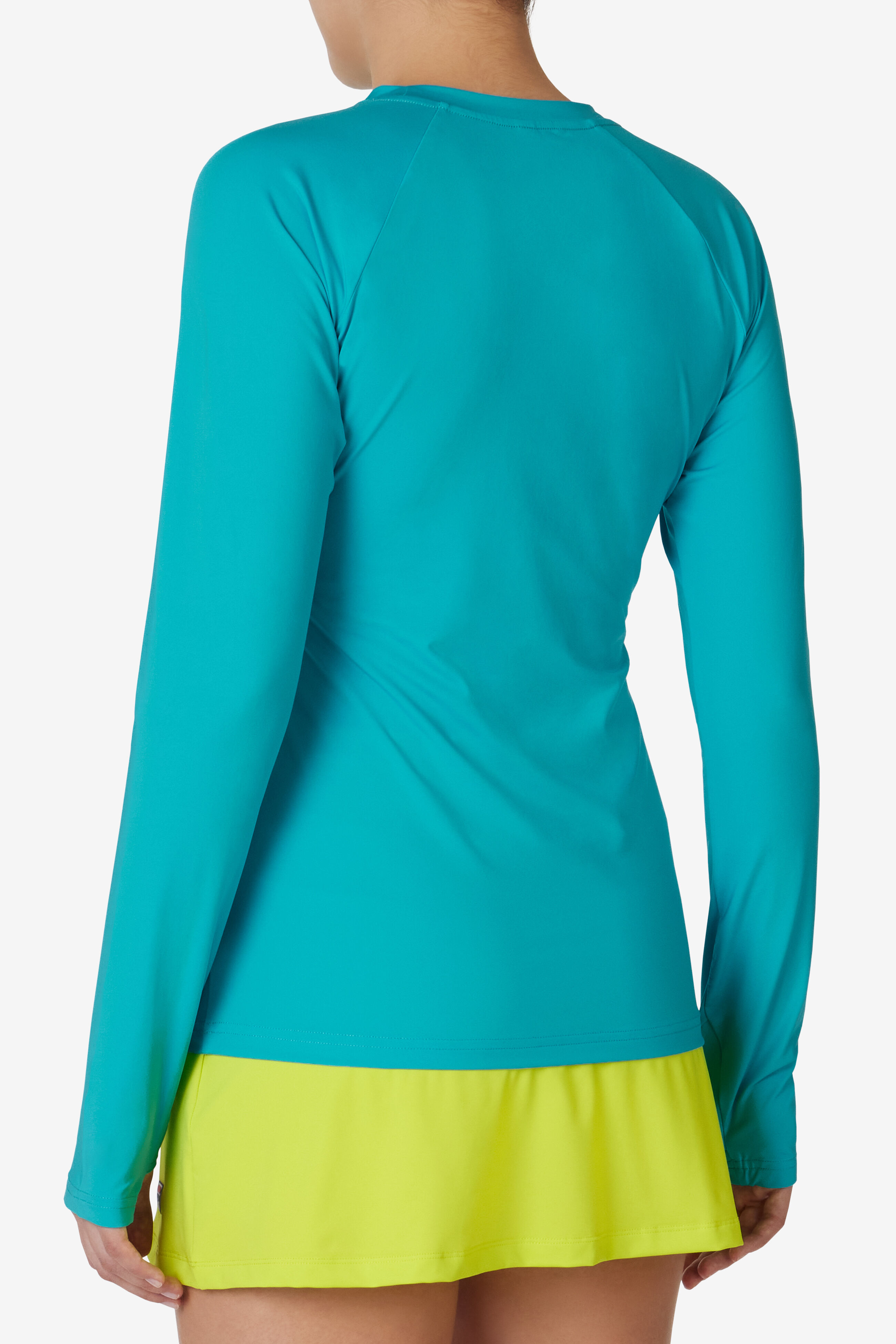 FILA Women s Tennis Essentials Long Sleeve UV Blocker Tennis Top