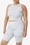 UPLIFT ATHLETIC CROP TOP/HRIS/WHT/1XLarge
