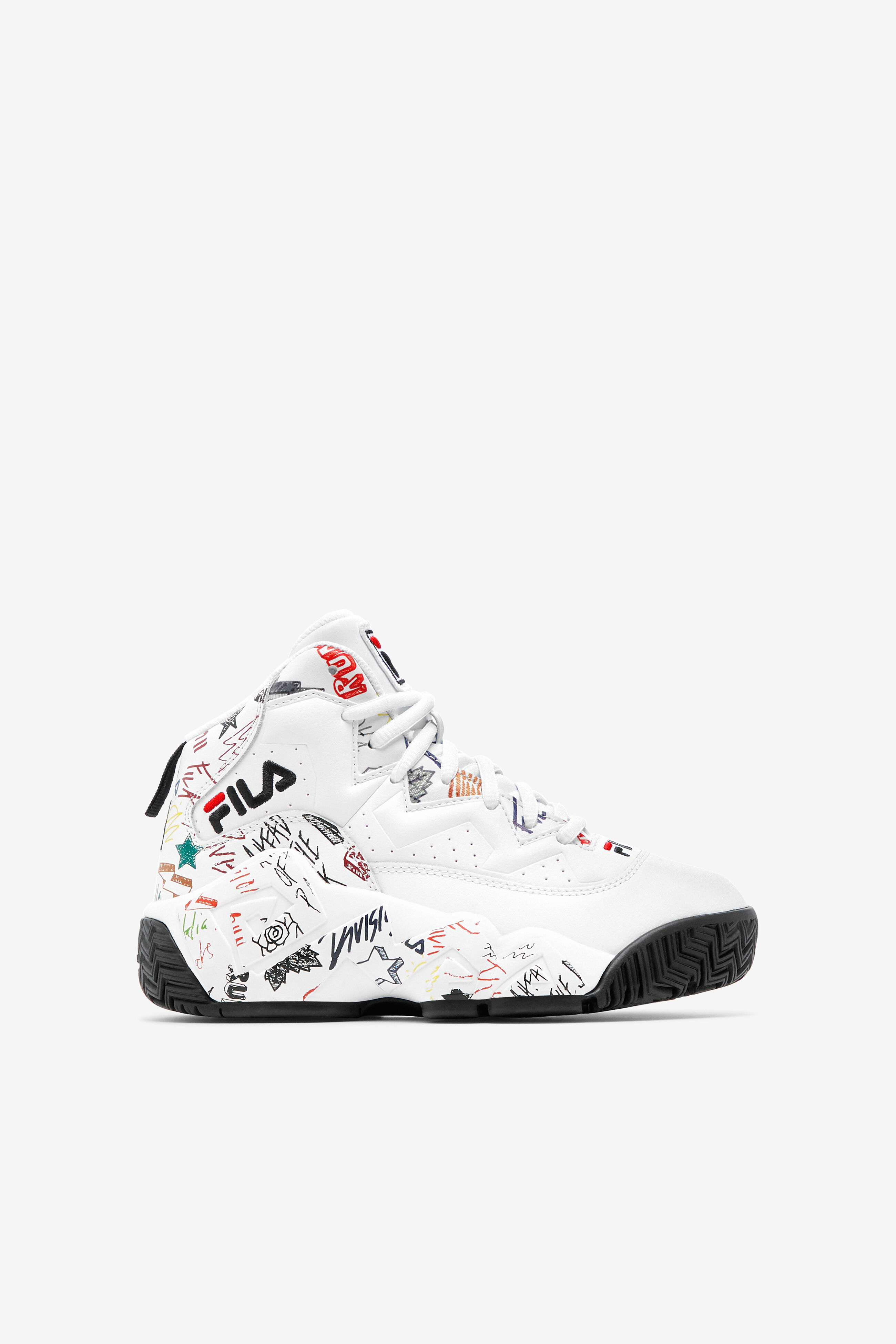 Mb Scribbles Big Kids Graffiti Shoes Fila