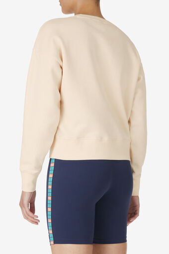 FILA X DVRX CROP CREW PULLOVER