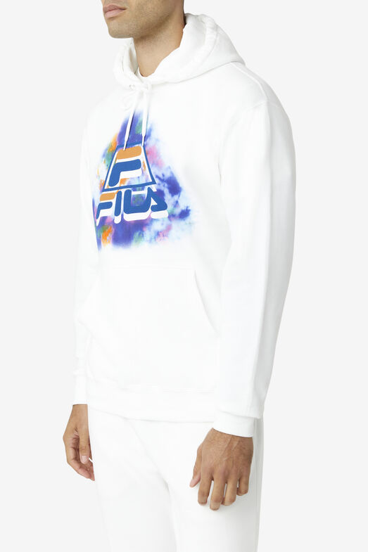 DRACEN TIE DYE HOODIE/WHITE/Triple Extra Large