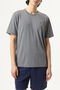 SCALLOP HEM HEATHER CREW