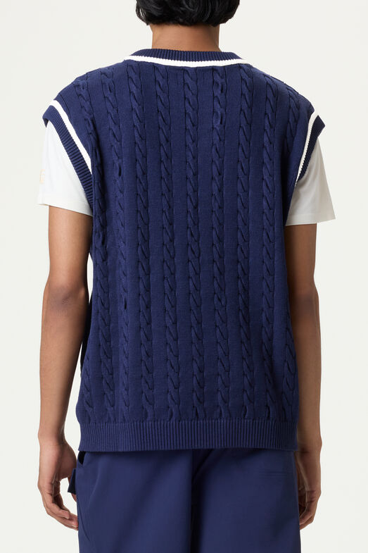 BASELINE CABLE KNIT VEST