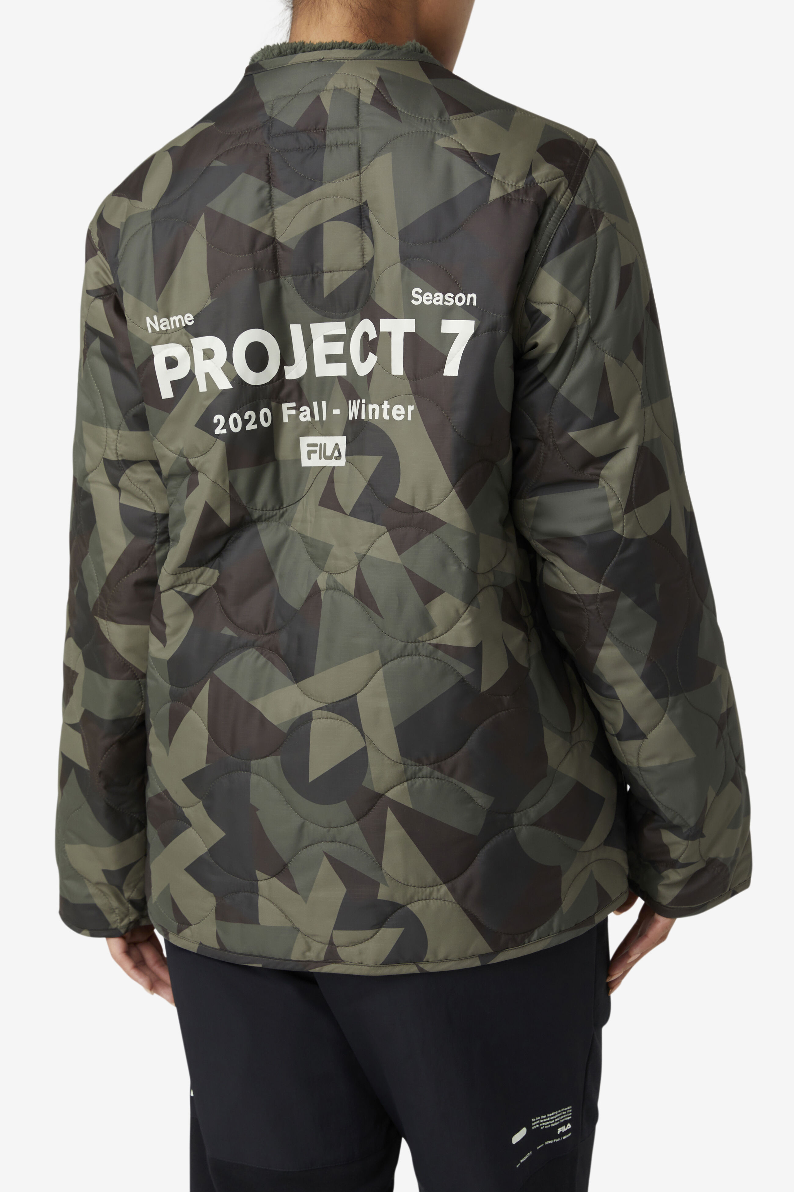 Fila camo jacket sales