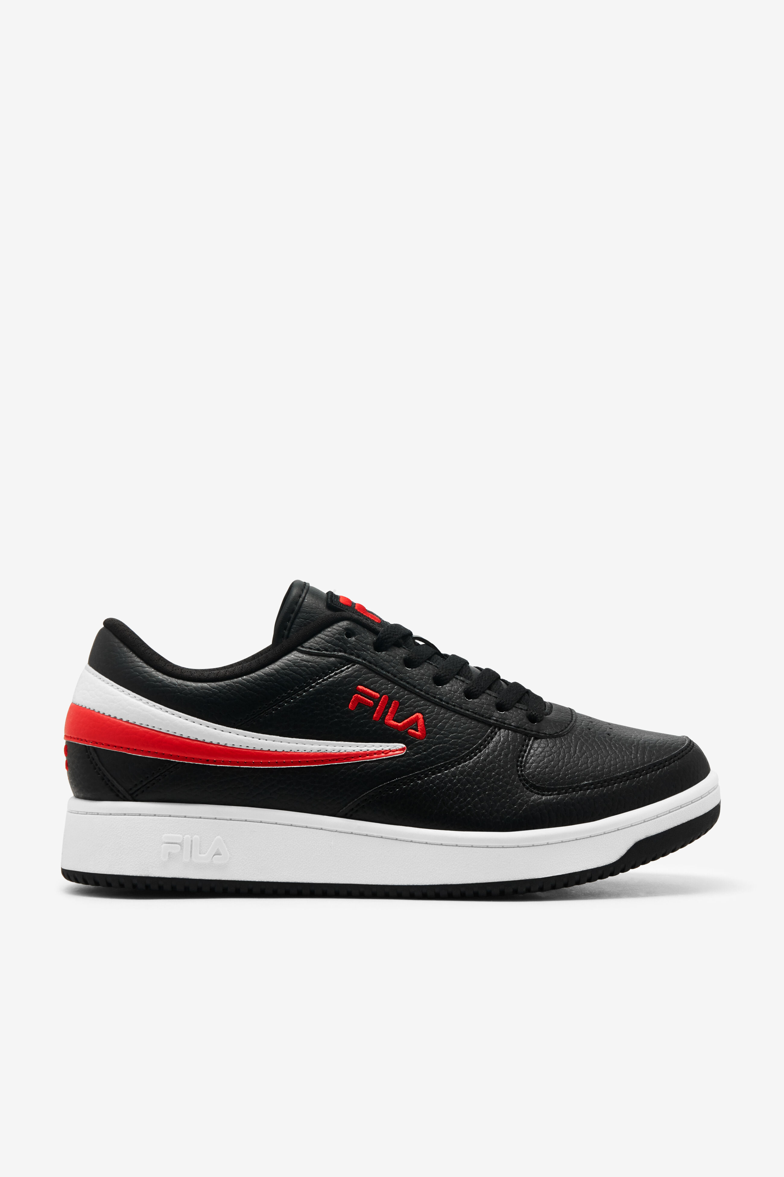 Fila Original Fitness Men's Shoes White-Black-Red – Sports Plaza NY