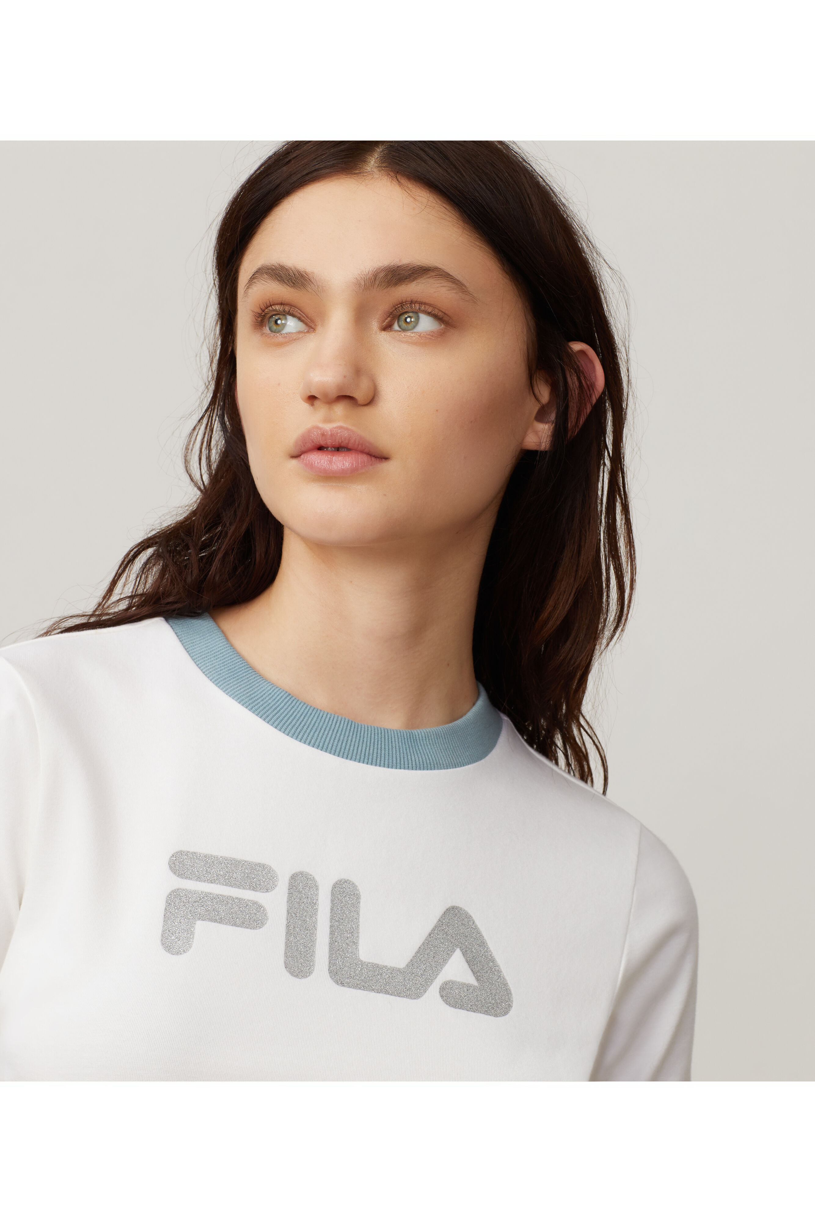 Fila tionne cropped tee on sale