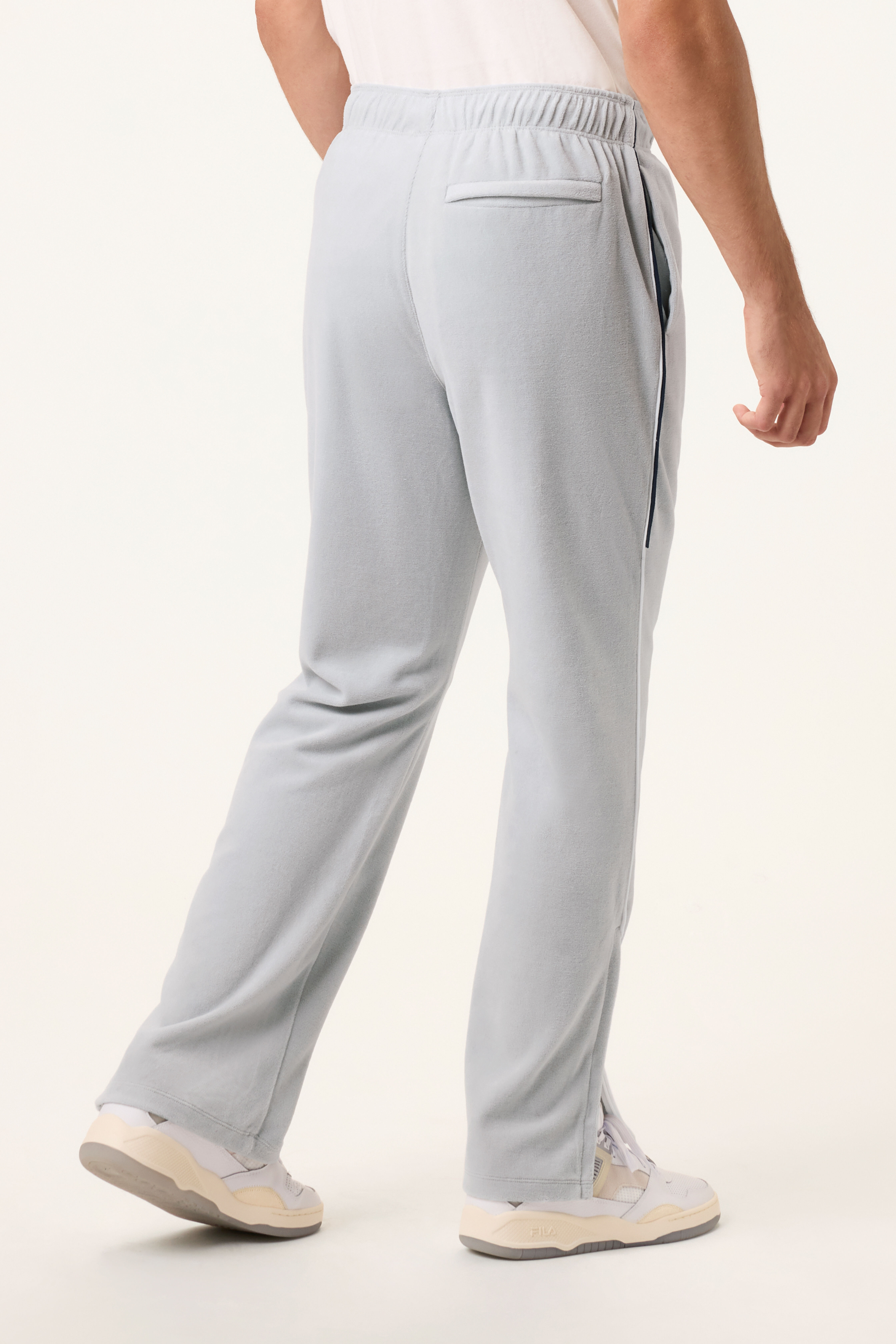 Fila velvet track pants on sale