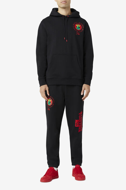 HUNT HOODIE/BLACK/Extra Small