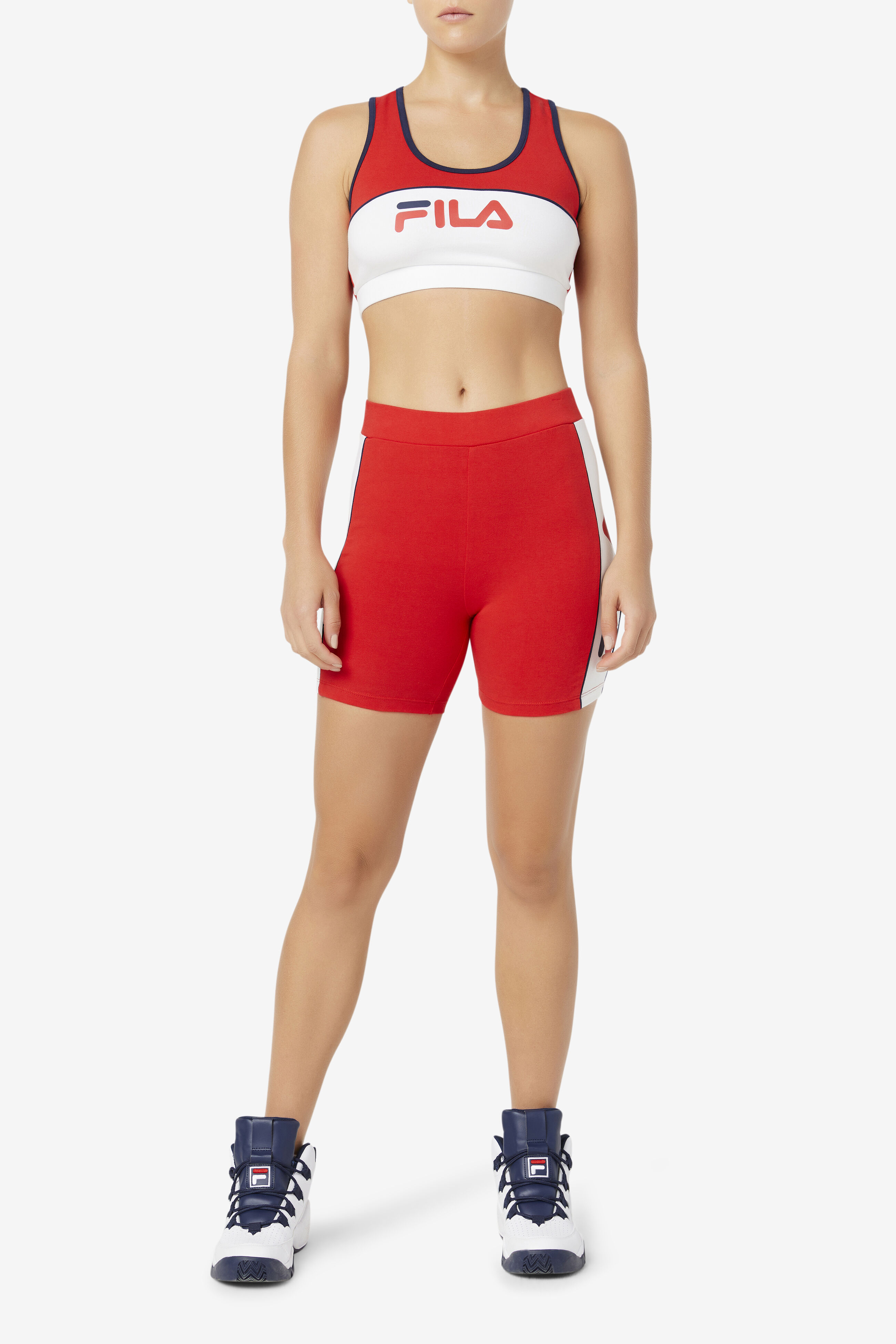 Fila biker shorts set online
