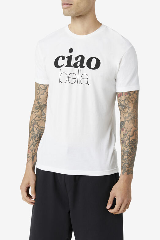W CIAO BELLA TEE/WHITE/Large