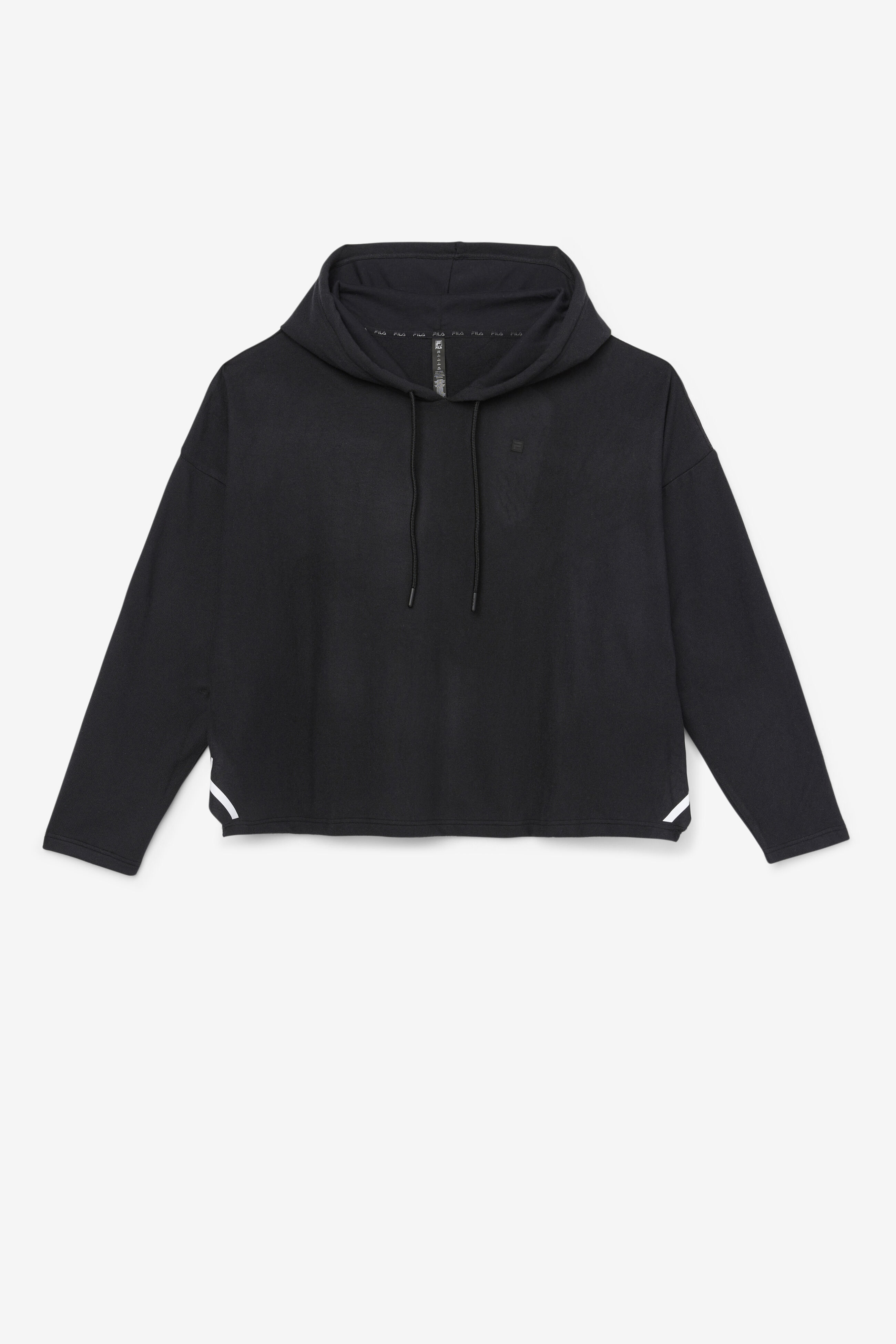 Fi lux Plus Size Cropped Hoodie Fila