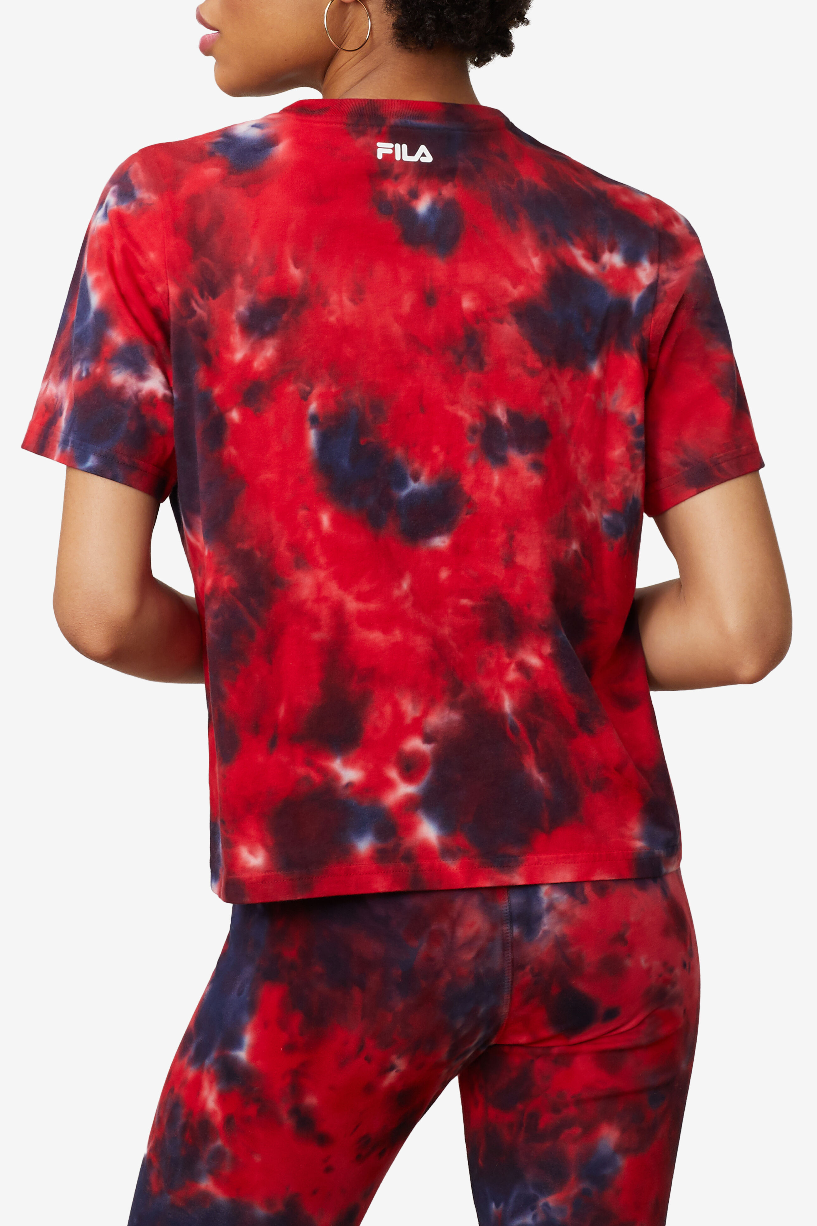 Hannah Tie Dye T Shirt Fila