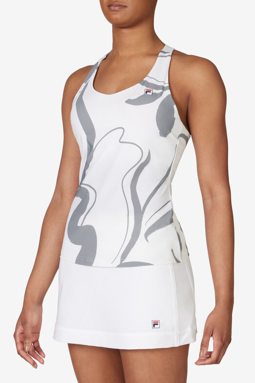 TENNIS ESSENTLS RACERBACK TANK