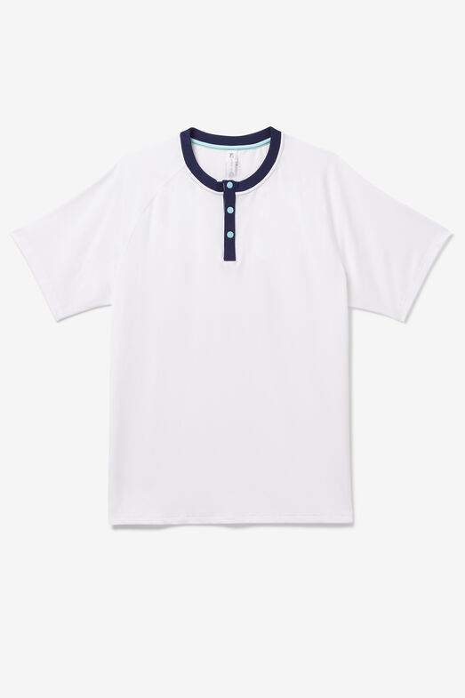 SHORT SLEEVE HENLEY