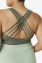 UPLIFT HIGH NECK SPORTS BRA/THYME/5XLarge