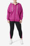 HARMONY HOODED JACKET/FESTFUSCHIA/1XLarge