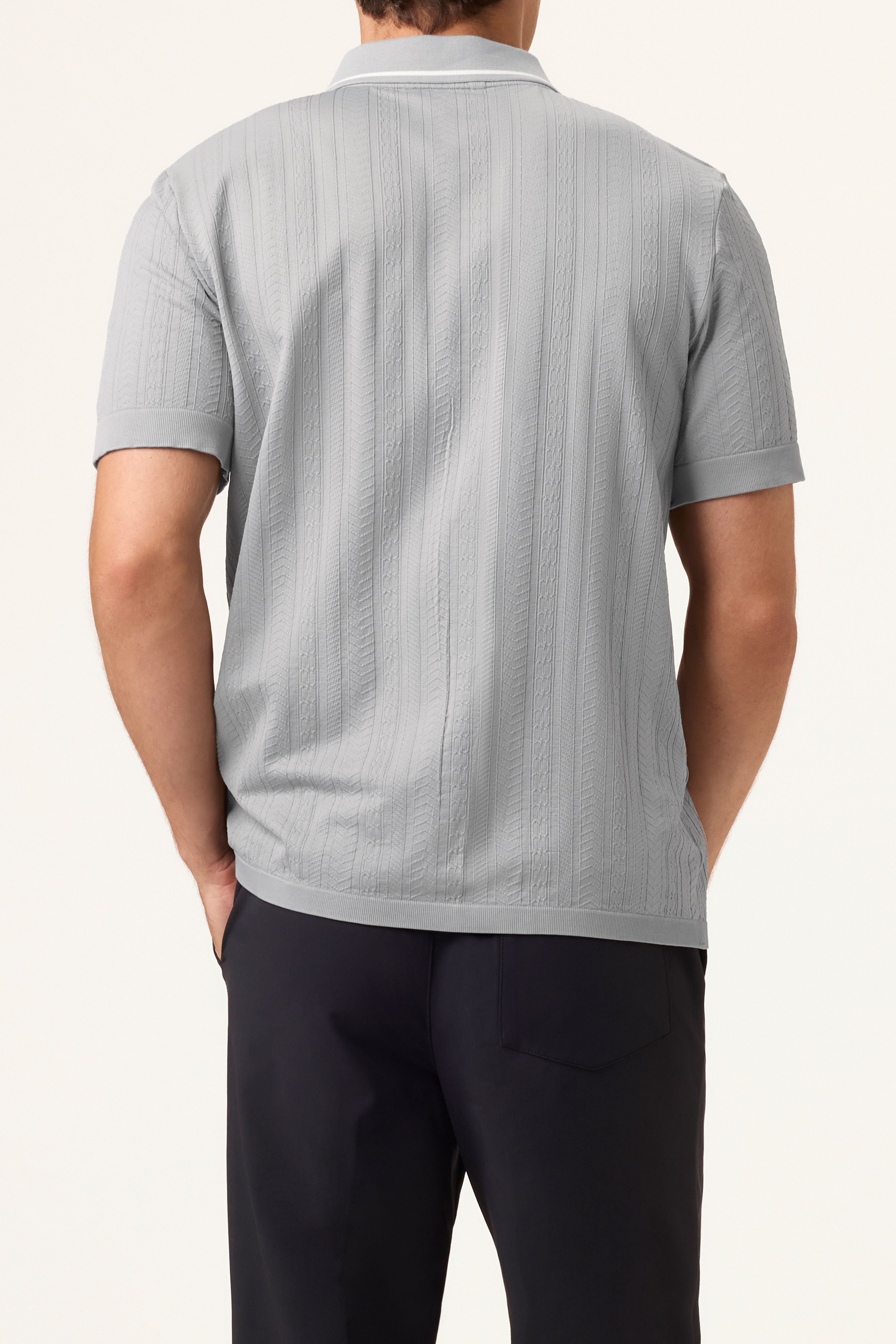 Men's Challenger Cable Zip Polo | Fila