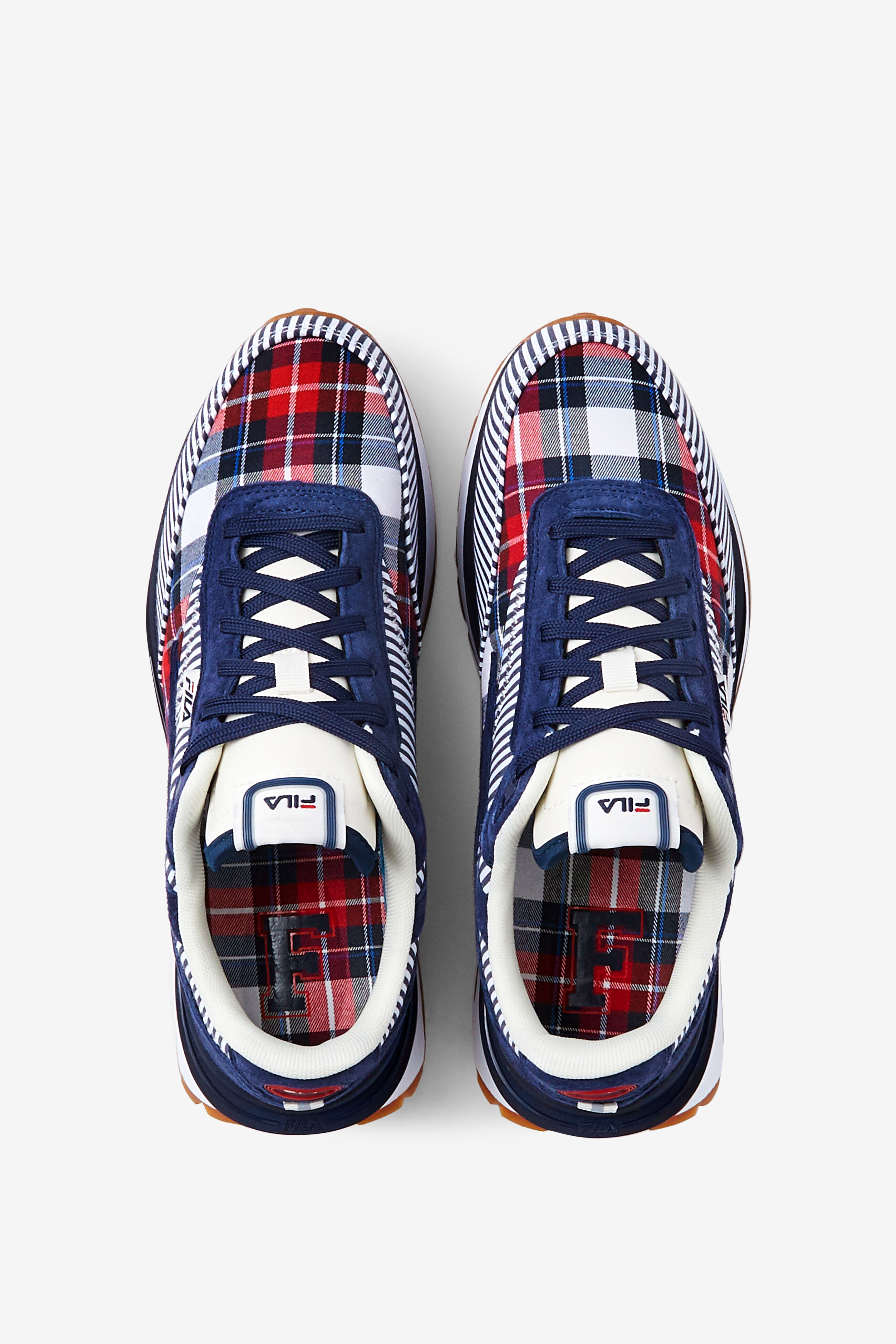 Checkered fila shoes outlet