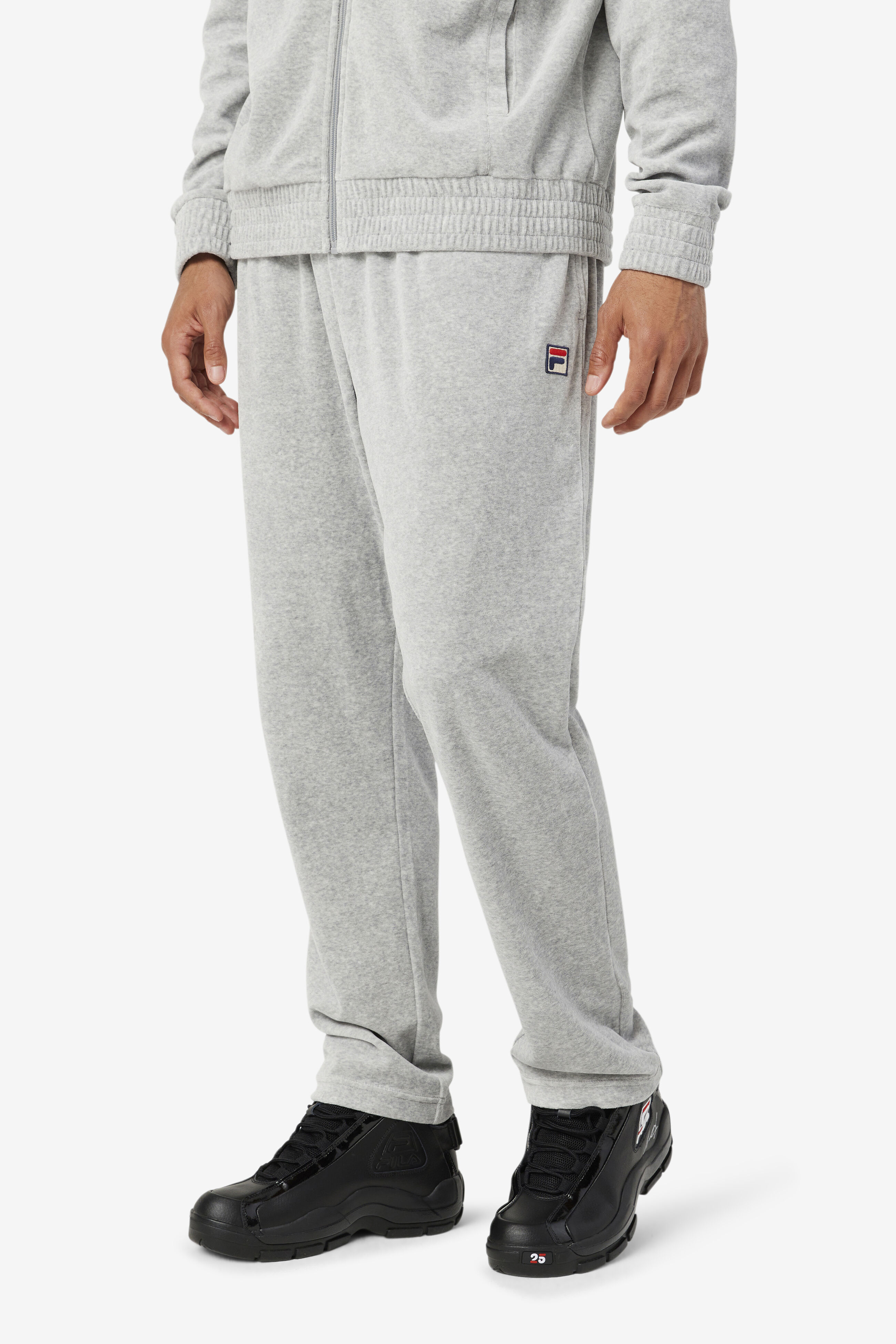Fila men's velour pants on sale
