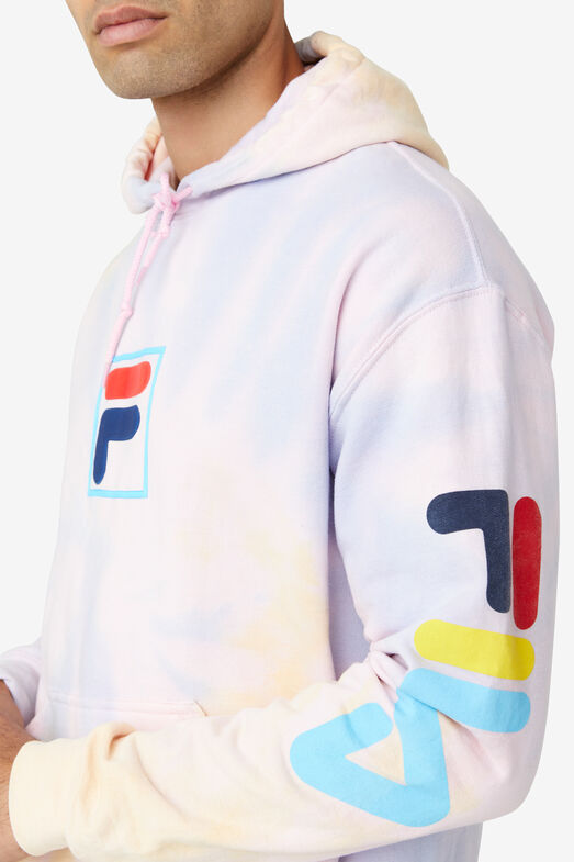 TIE DYE PUFF HOODIE