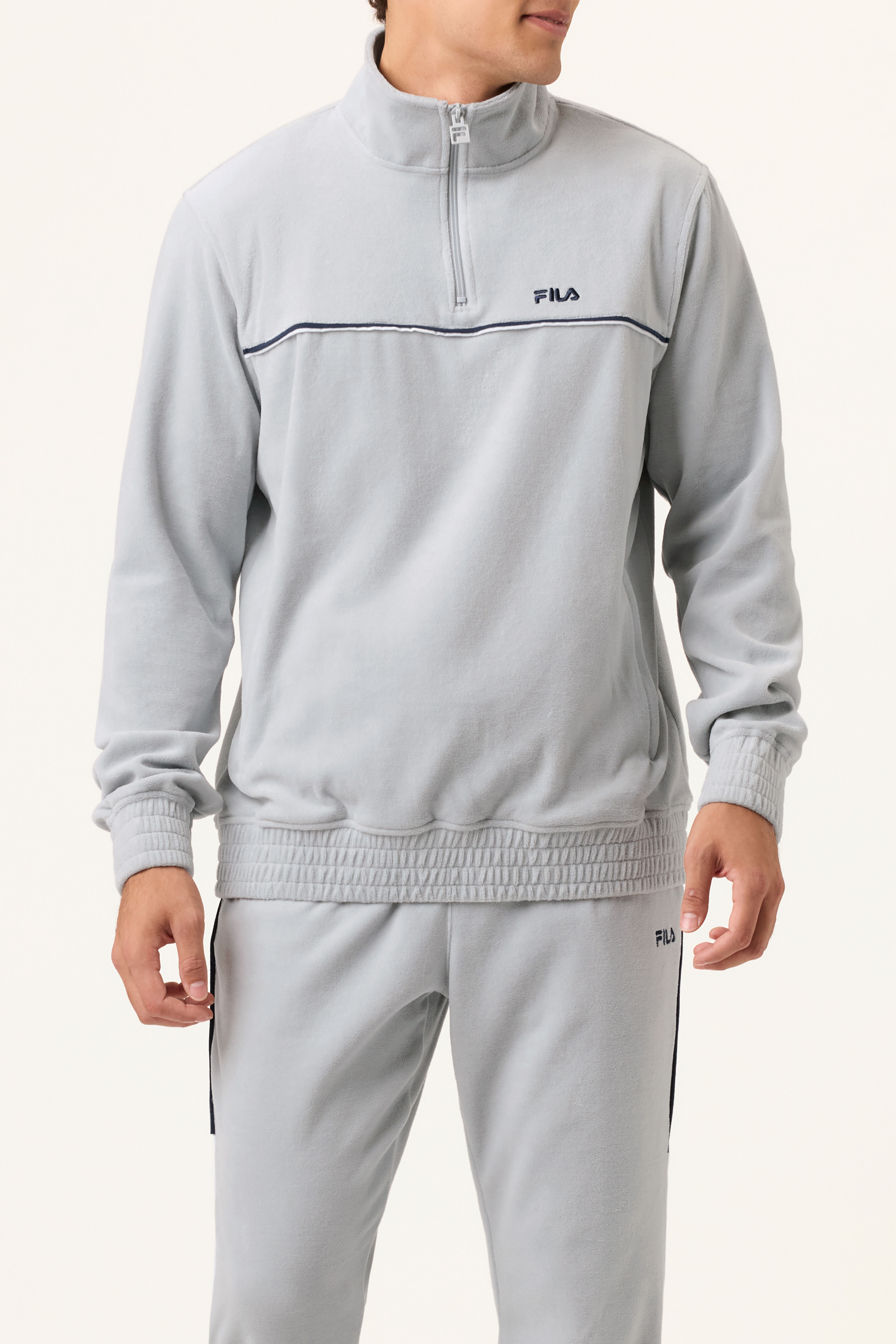 Velour Track Jacket