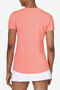 ESSEN SHORT SLEEVE V-NECK TOP