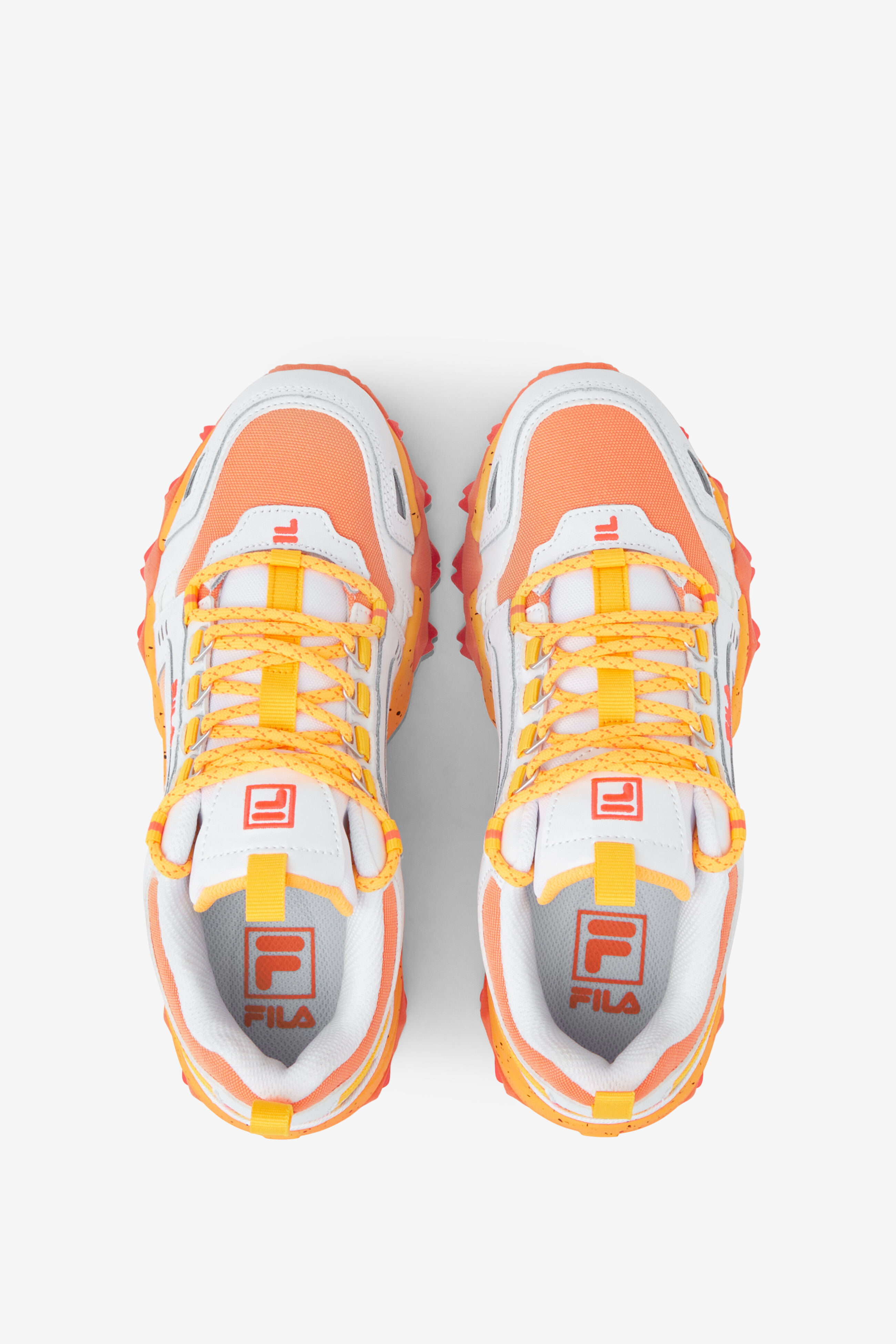 Fila on sale orange fluo