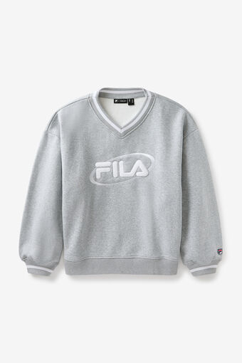 HAILEY BIEBER V-NECK PULLOVER