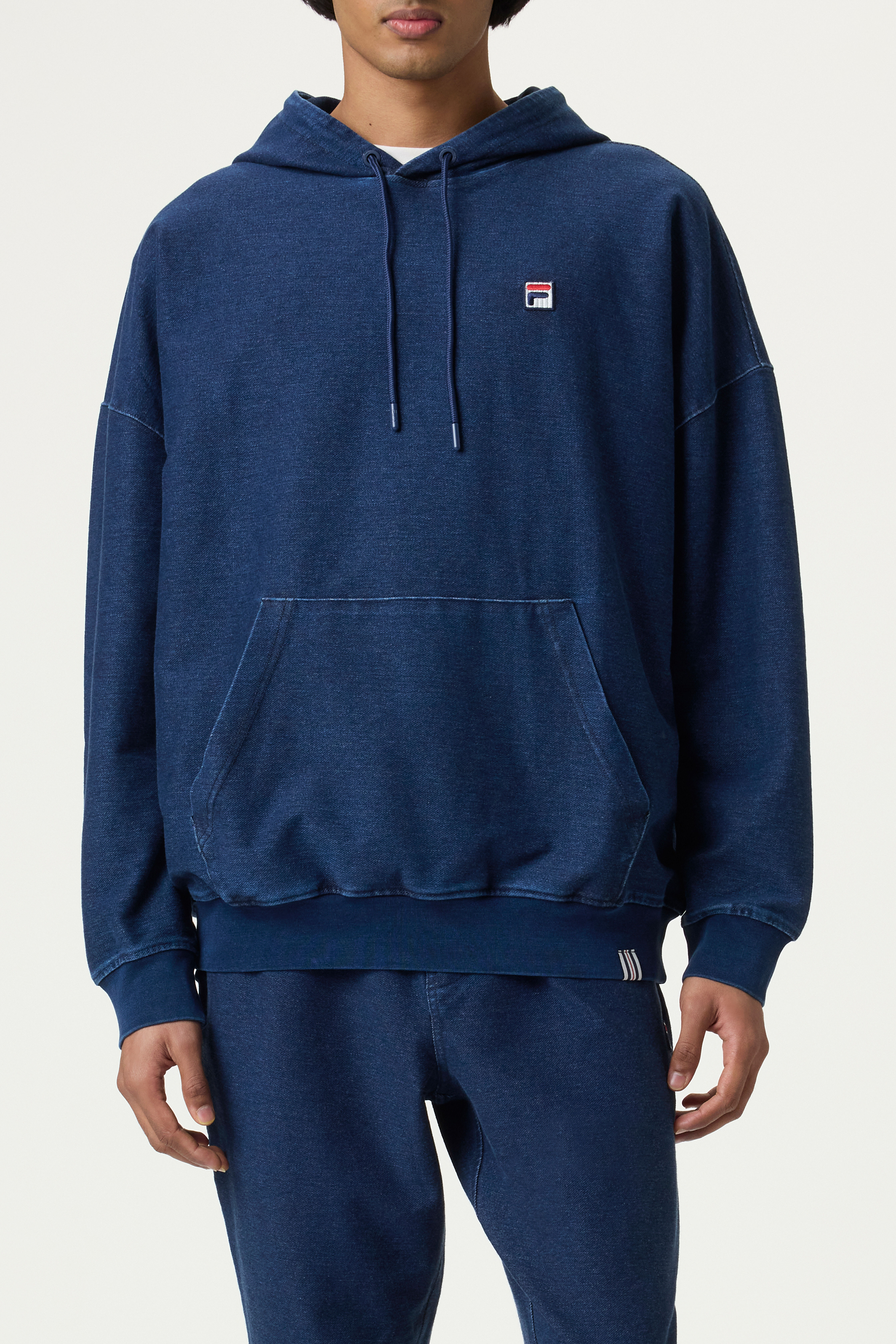 Fila velour hoodie sales