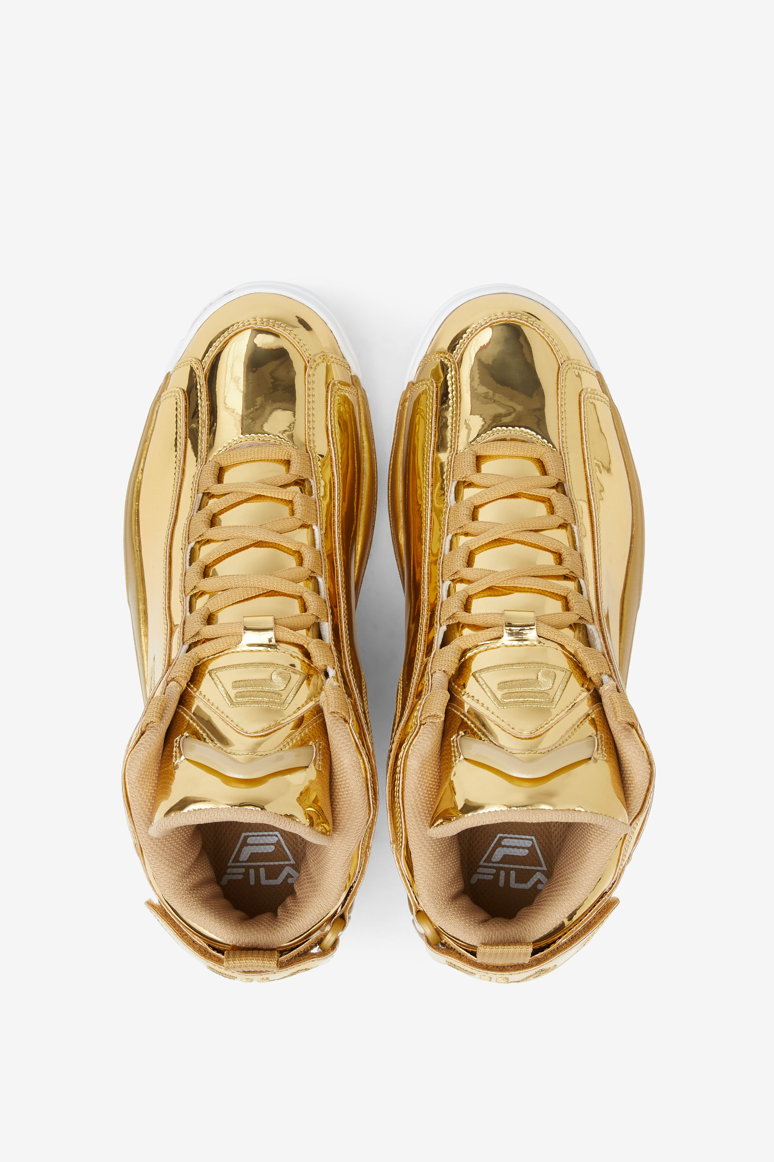 Fila shoes gold best sale