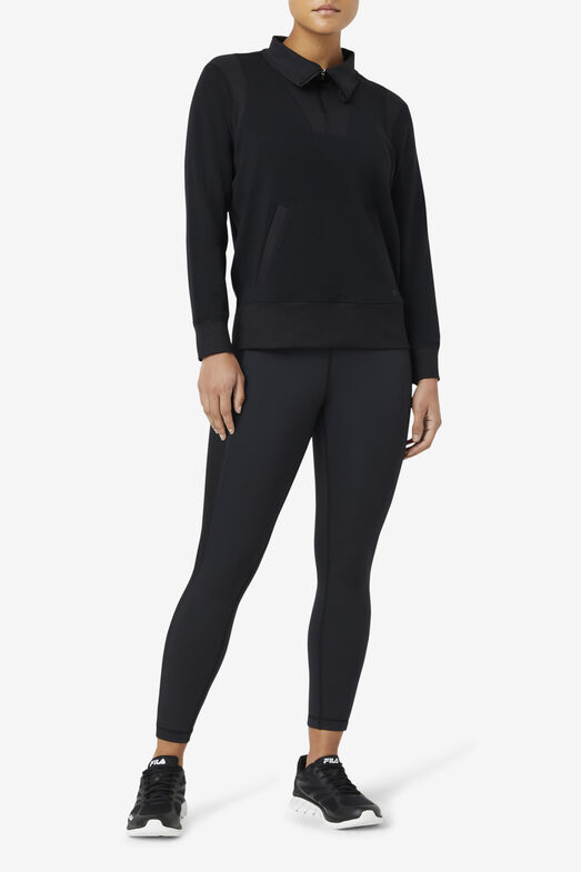 FORZA TEXTURE HIGH WAIST LEGGING/BLACK/Small