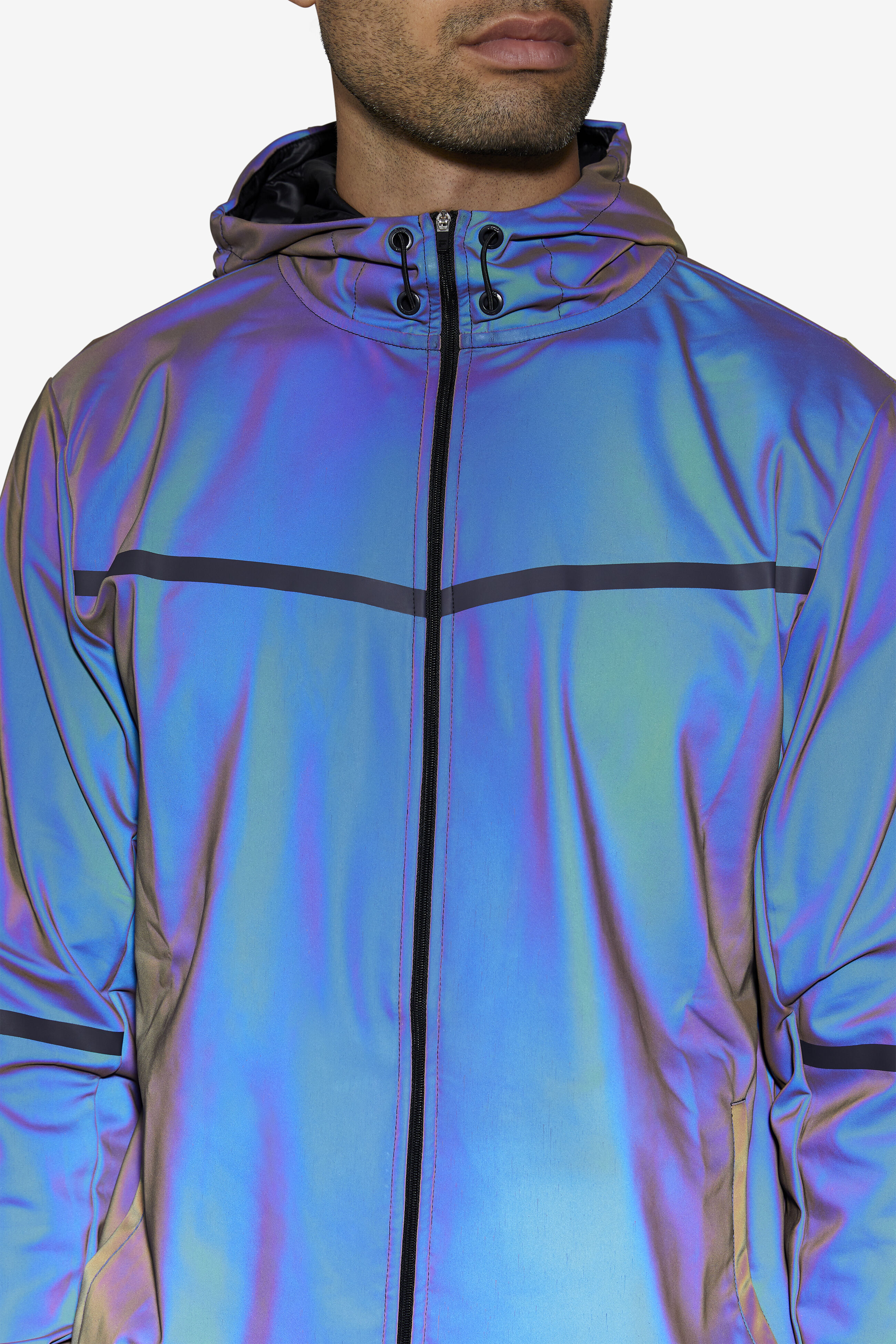 Reflective shop jacket fila
