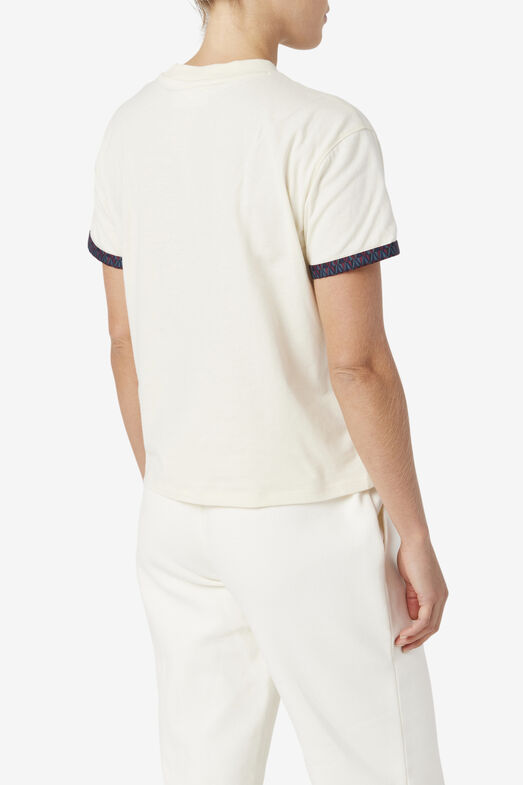 SLOANE TEE SHIRT/TOFU/Extra Small
