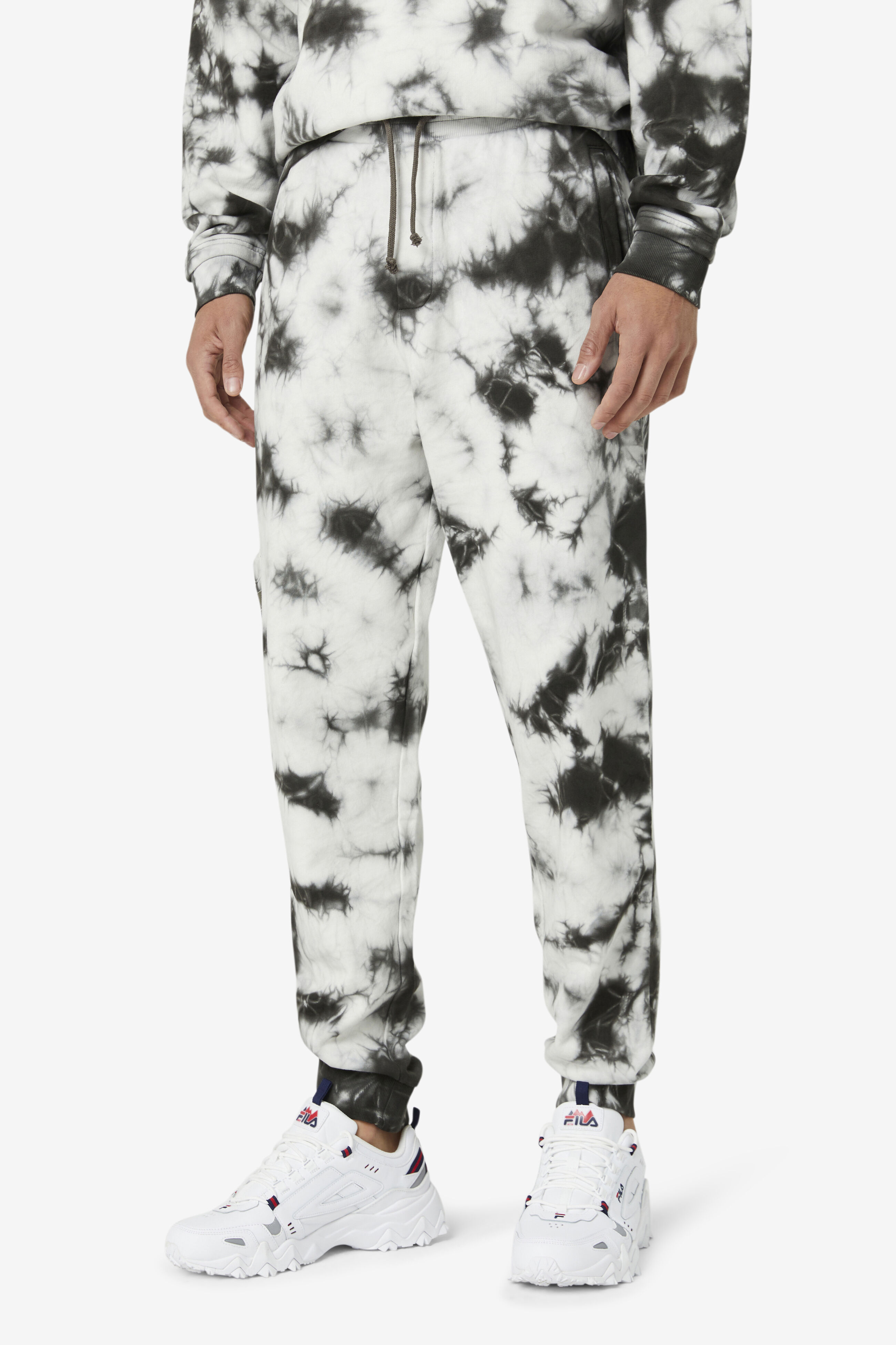 Fila tie sales dye joggers