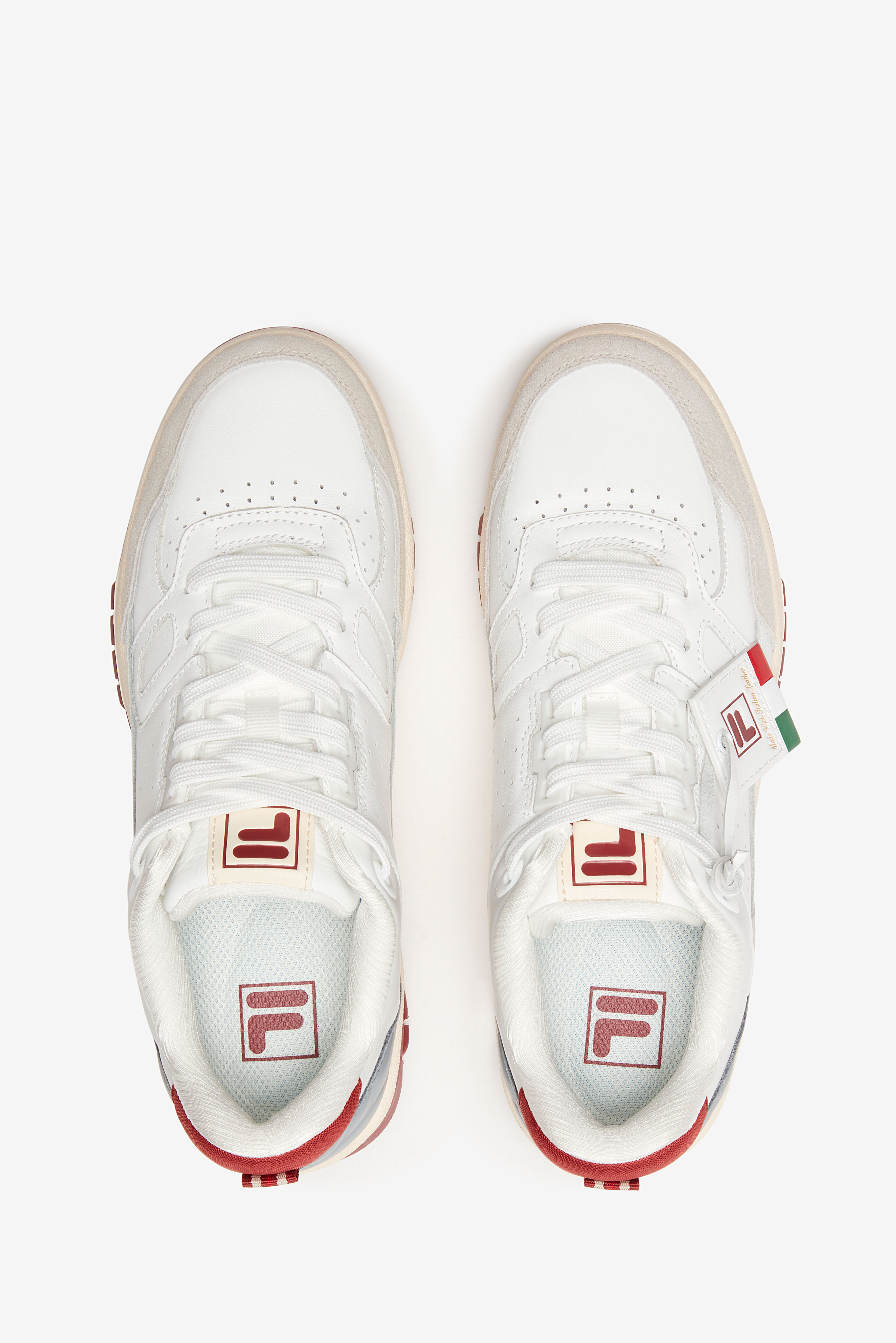 Fila women's disruptor 2 lux leather sneakers on sale