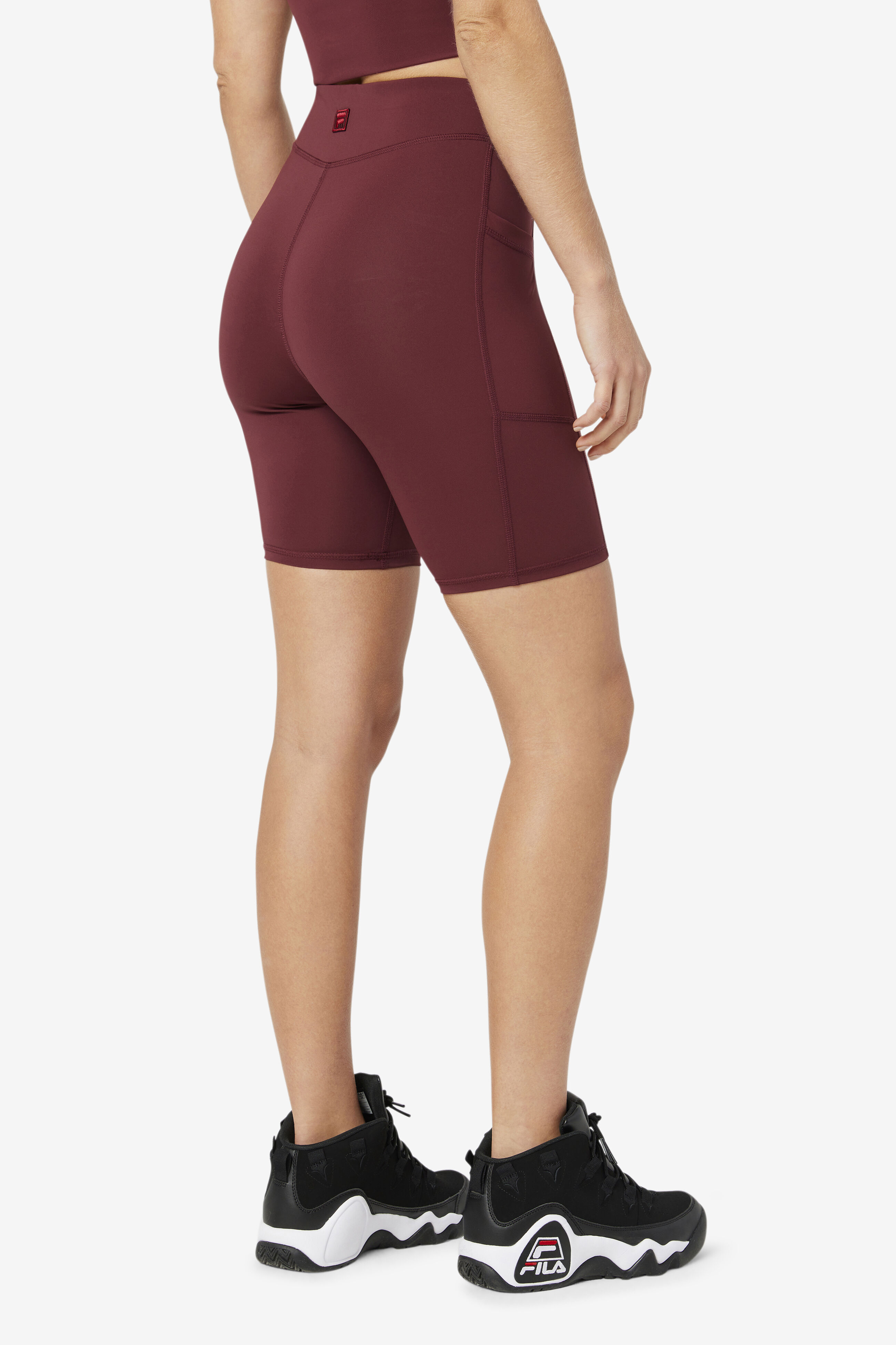 Women fila biker shorts clearance