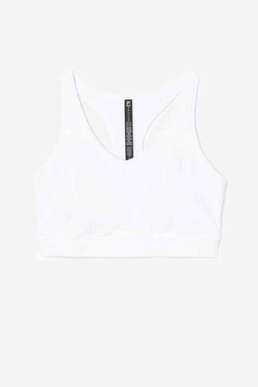 UPLIFT RACERBACK SPORTS BRA/WHITE/1XLarge