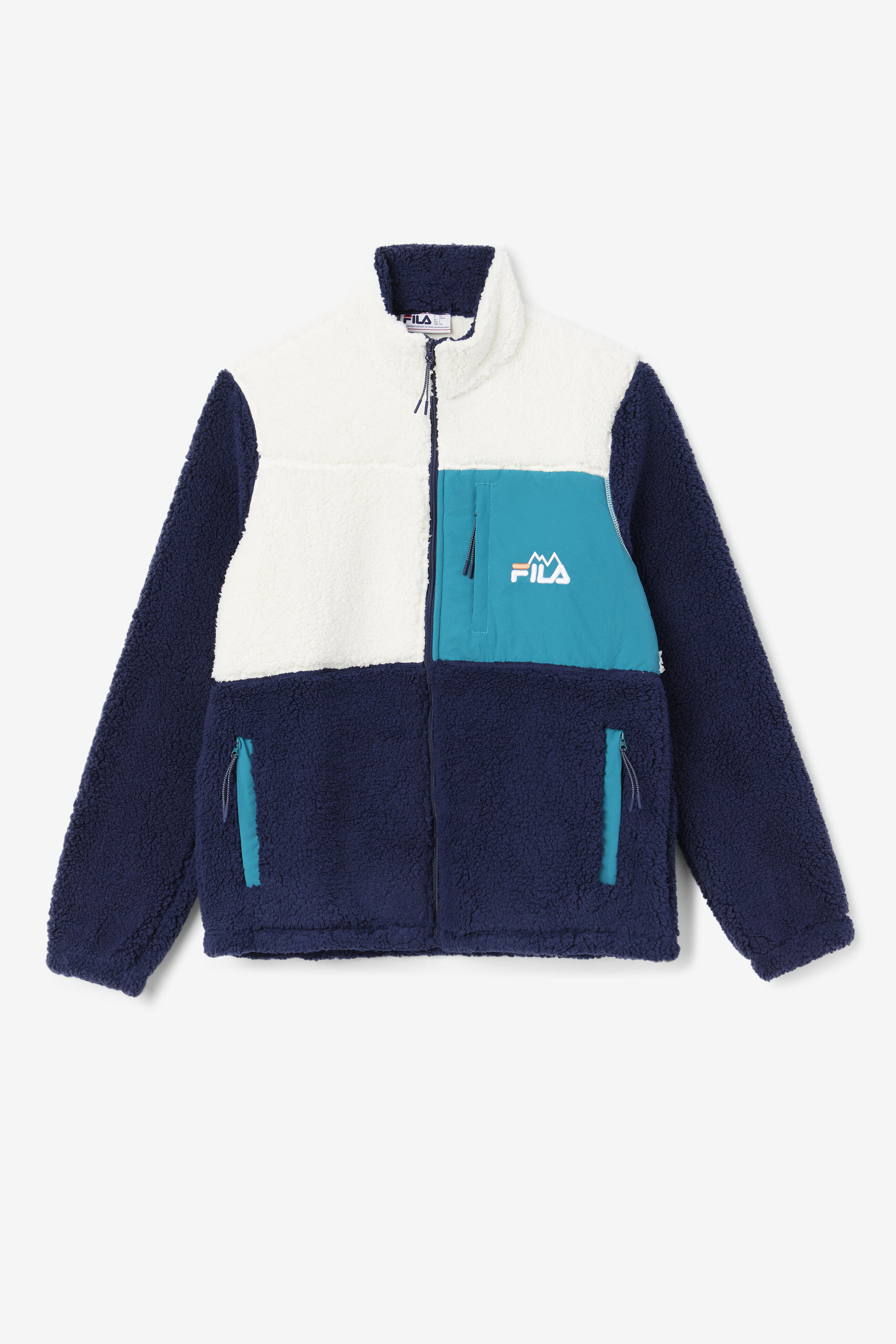 Sherpa jacket fila top