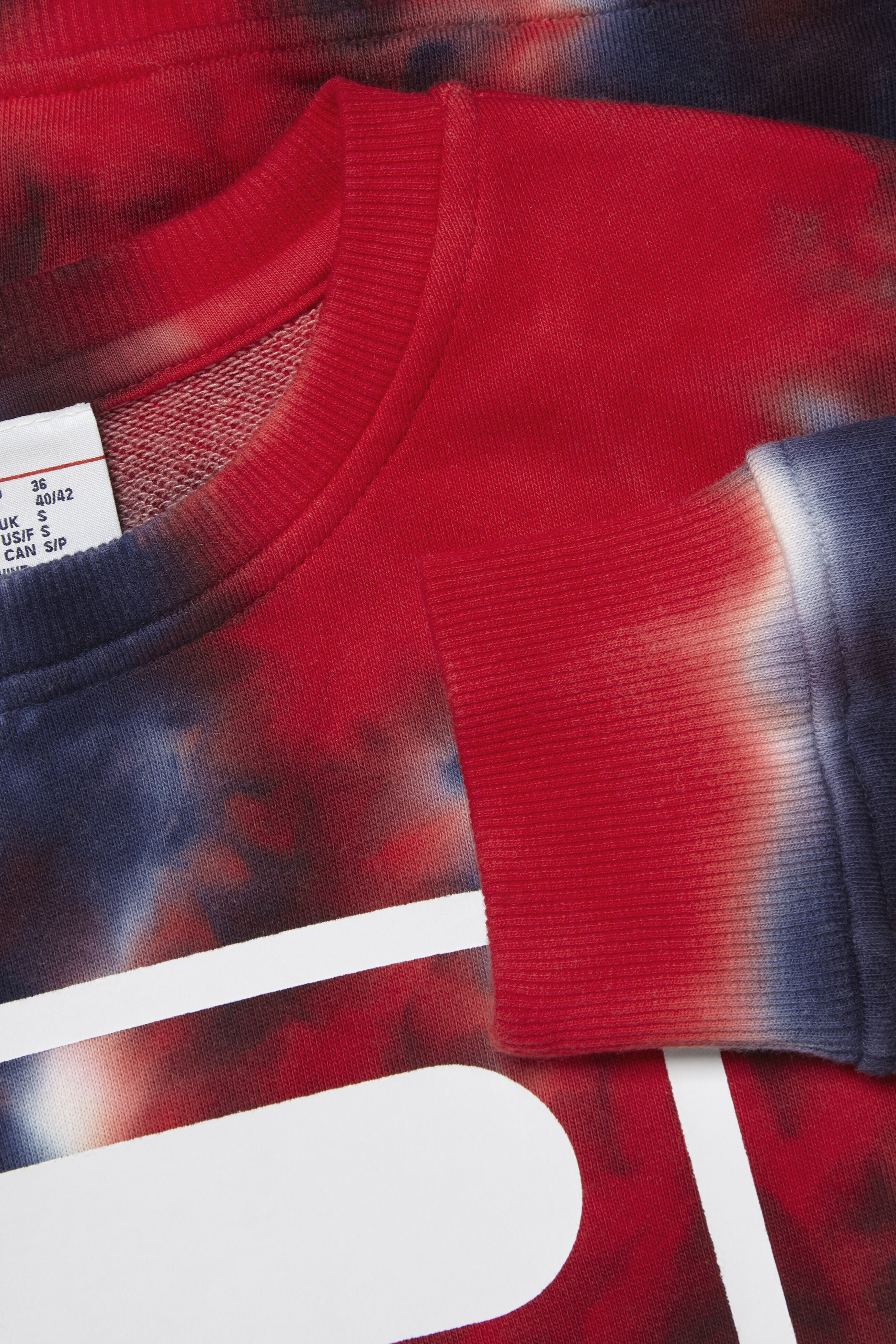 Fila ashley tie dye sweatshirt shop