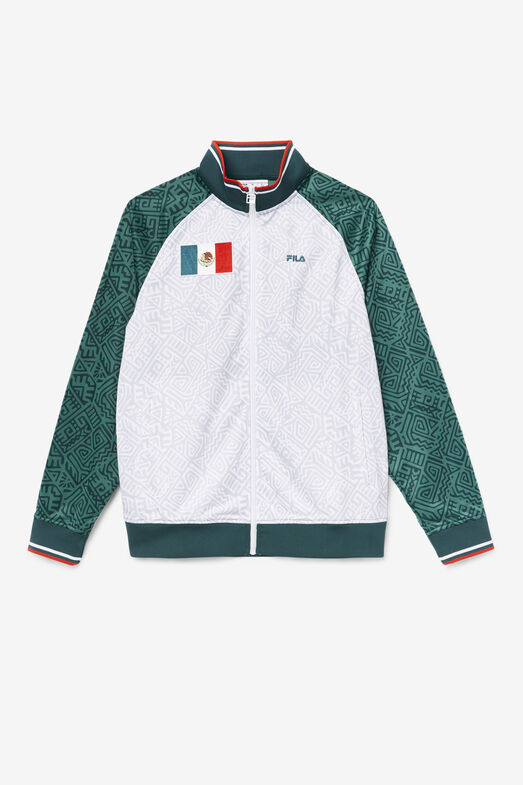 MEXICO TRACK JACKET/JBUG/WHT/FRED/Large