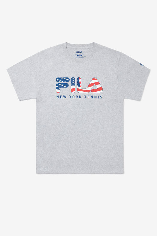 baan In Kameraad Nyc Fila Flag Tee Shirt | Fila