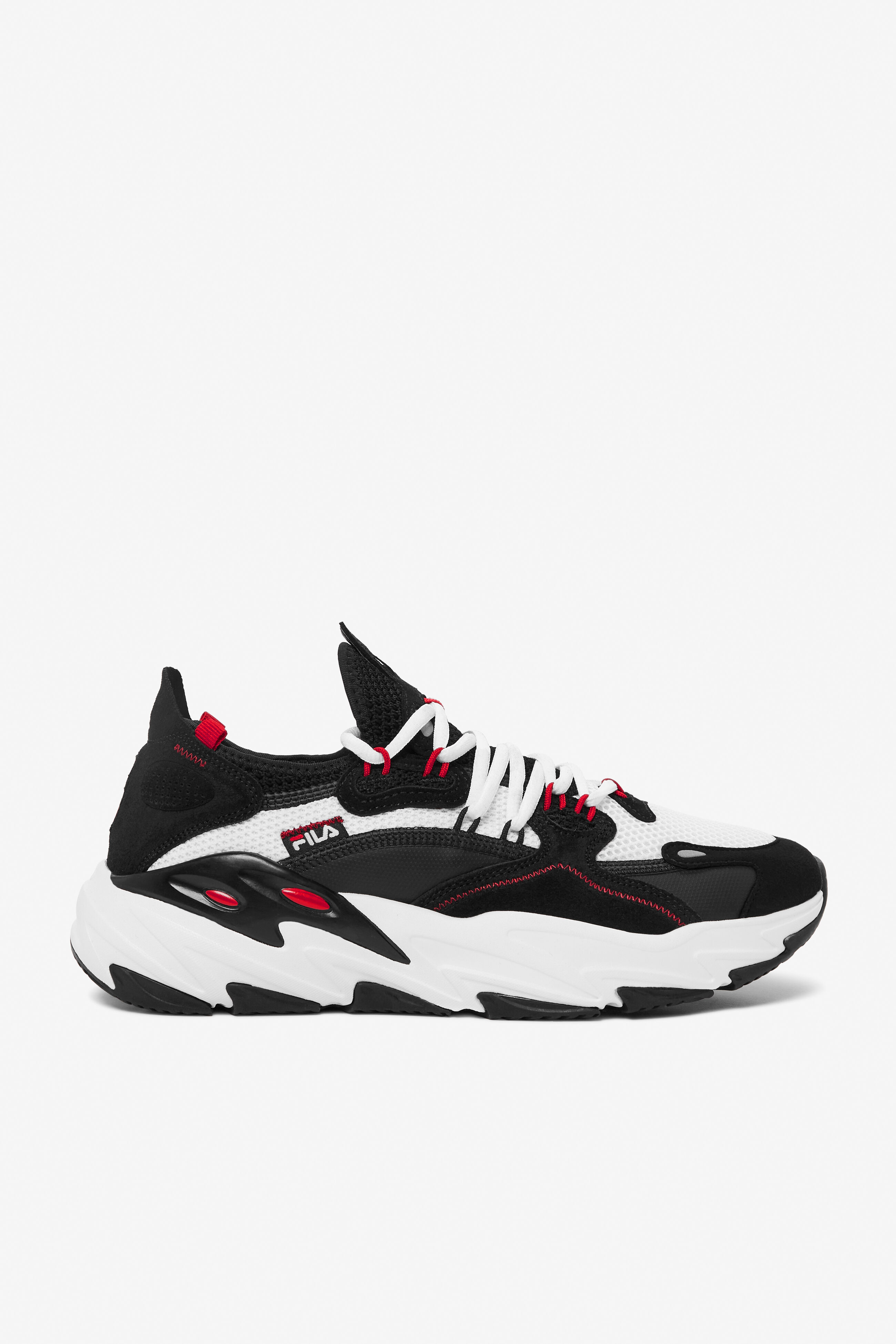 Fila ray tracer black sales white red