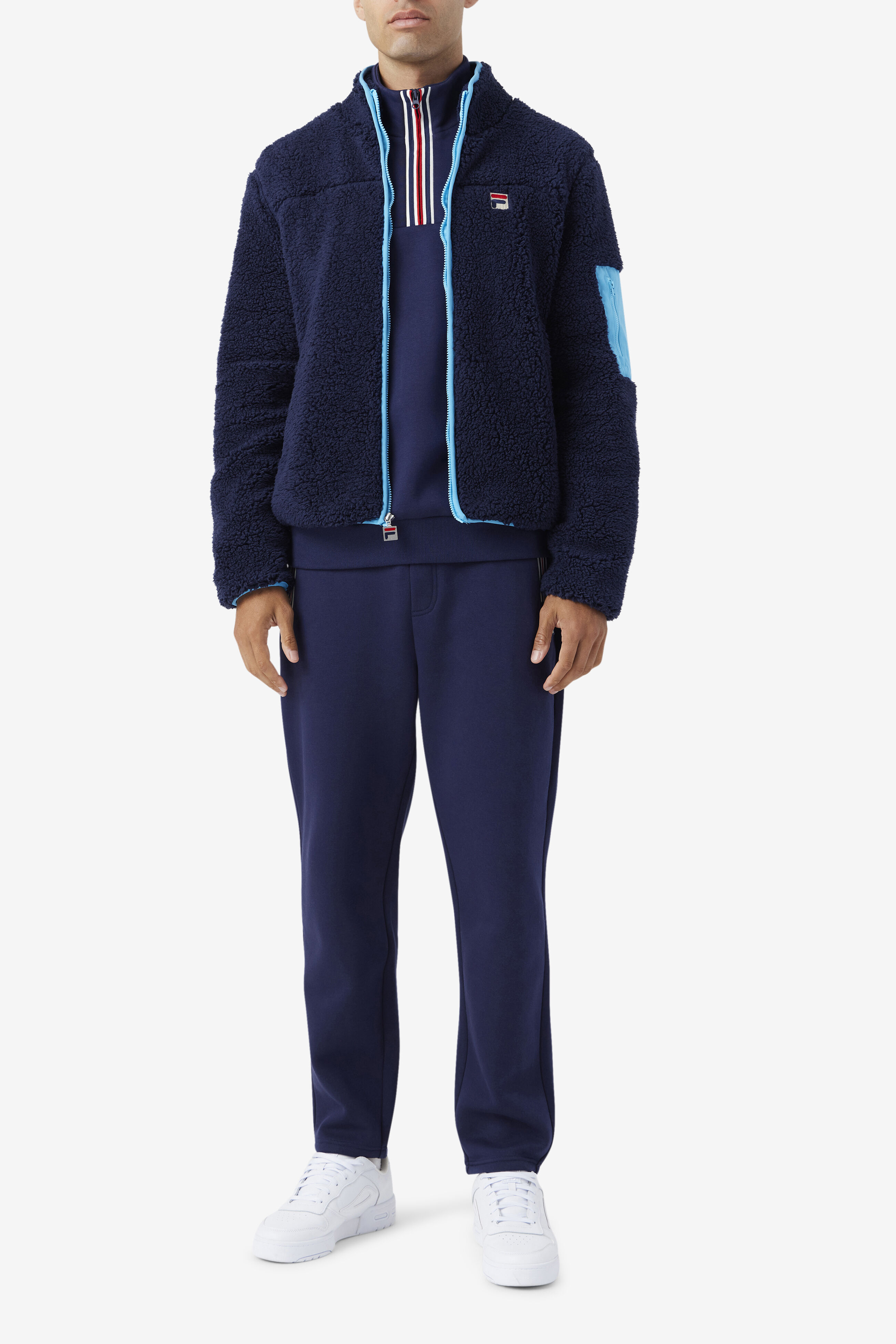 Sherpa fila jacket new arrivals