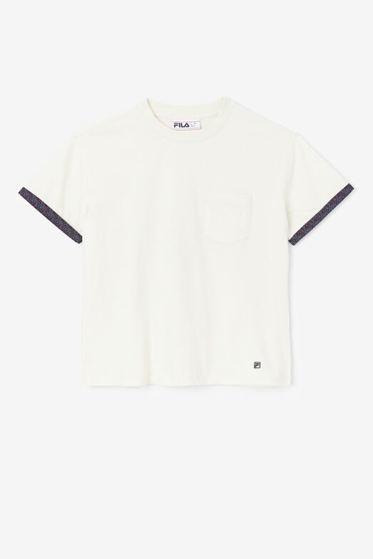 SLOANE TEE SHIRT/TOFU/Extra Small