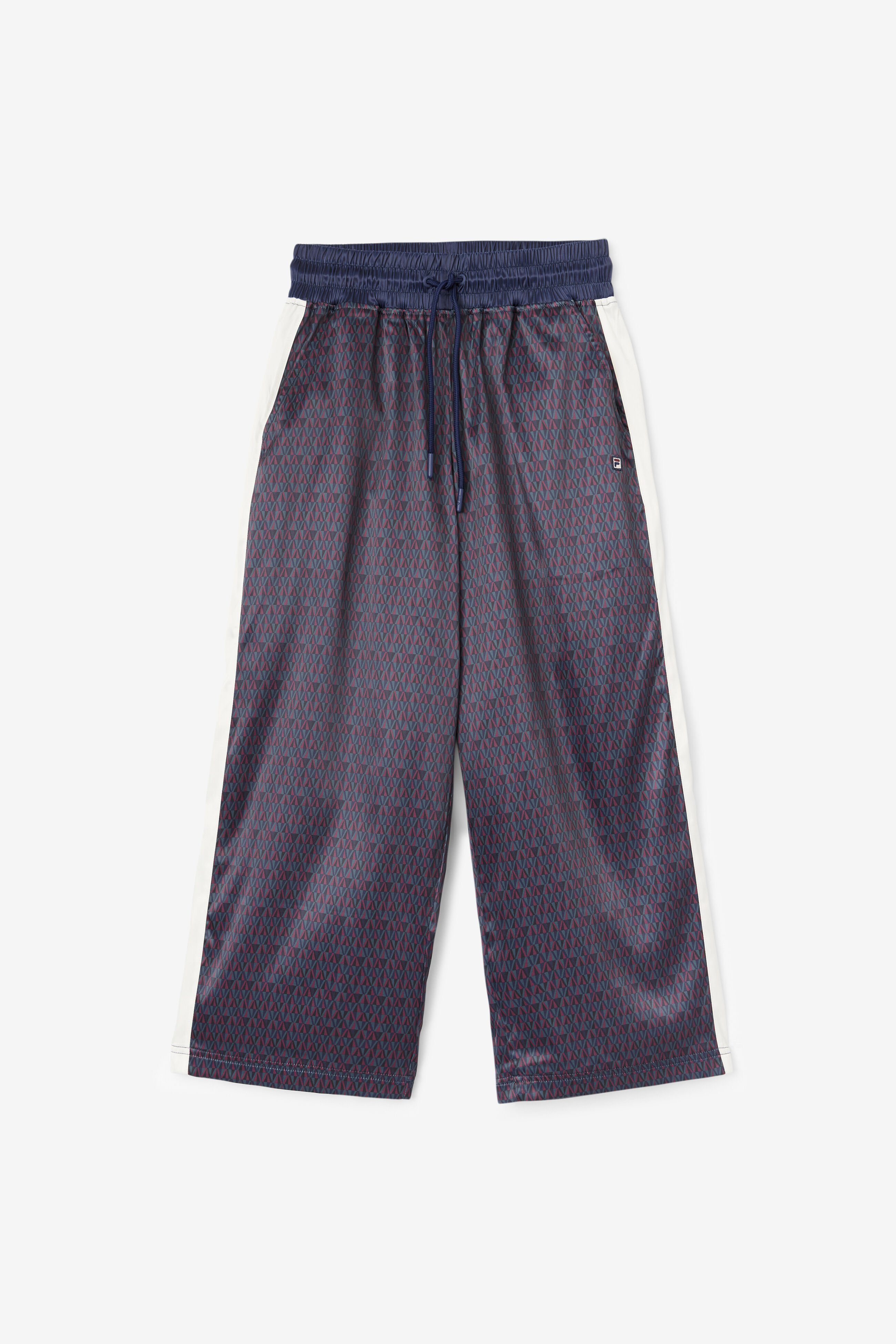Aviana Cropped Satin Pant Sweatsuits Tracksuits Fila