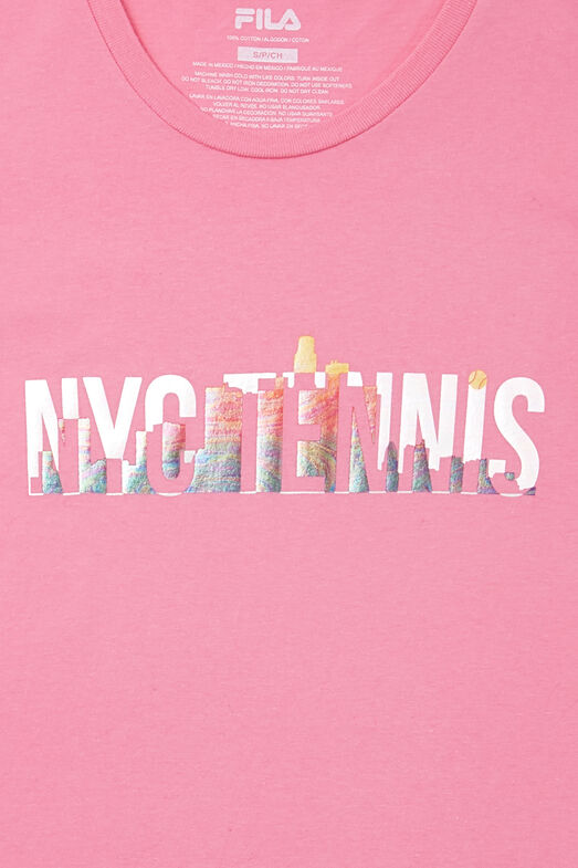 NYC TENNIS SHIMMER TEE